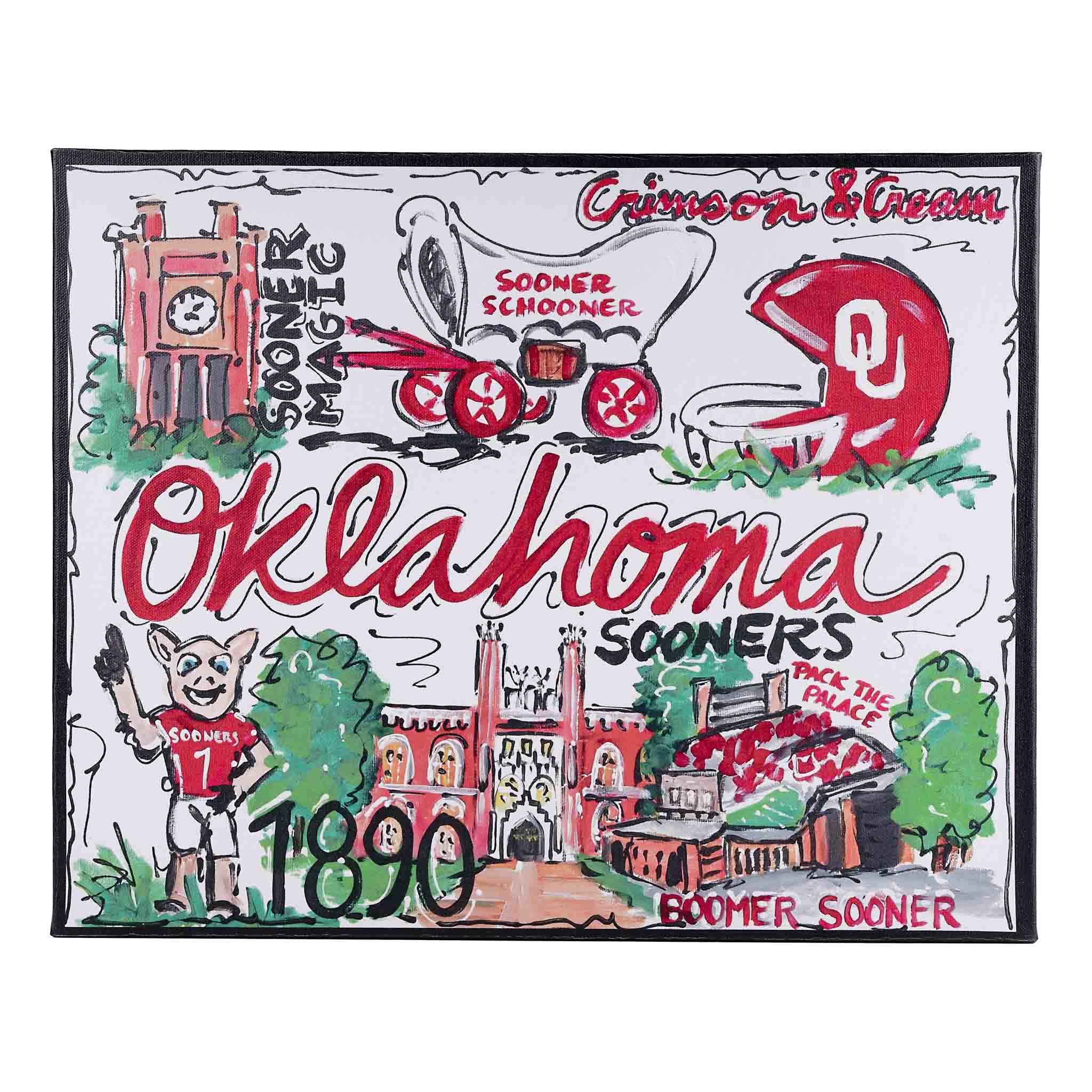 Oklahoma Landmark Canvas