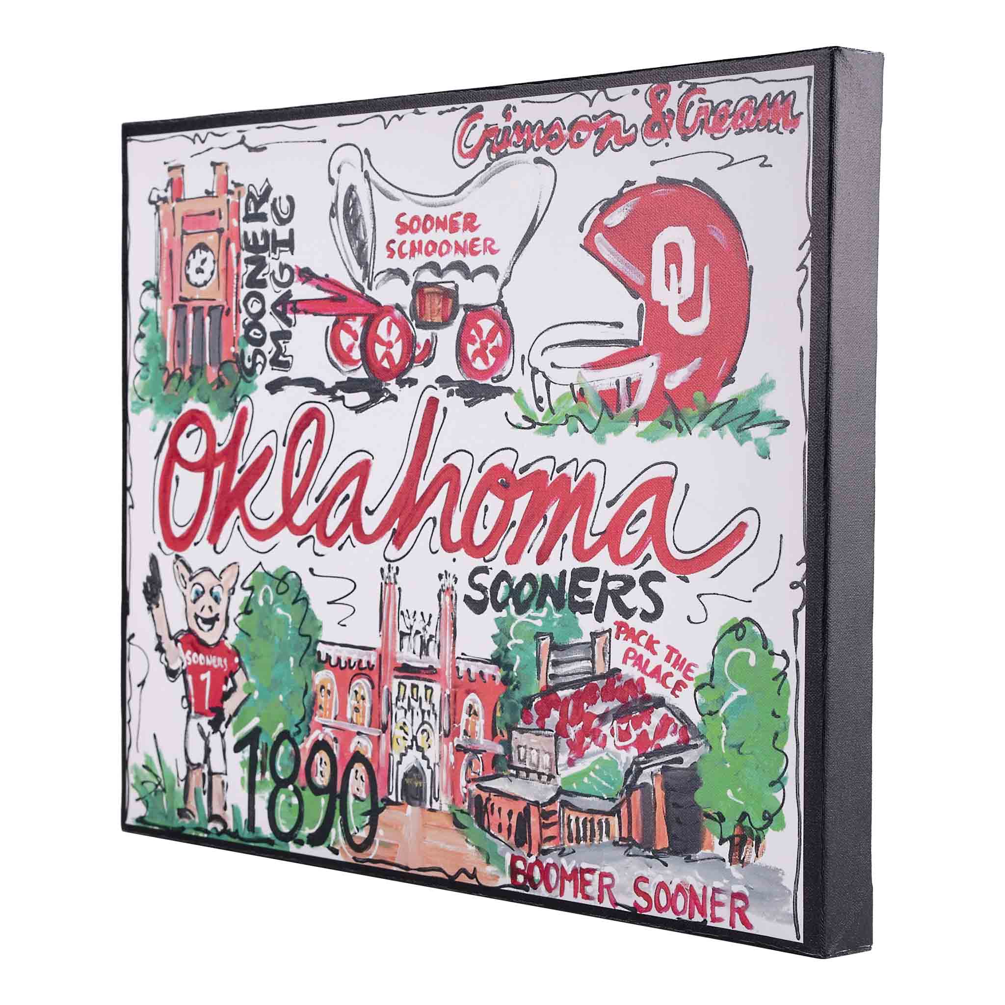 Oklahoma Landmark Canvas