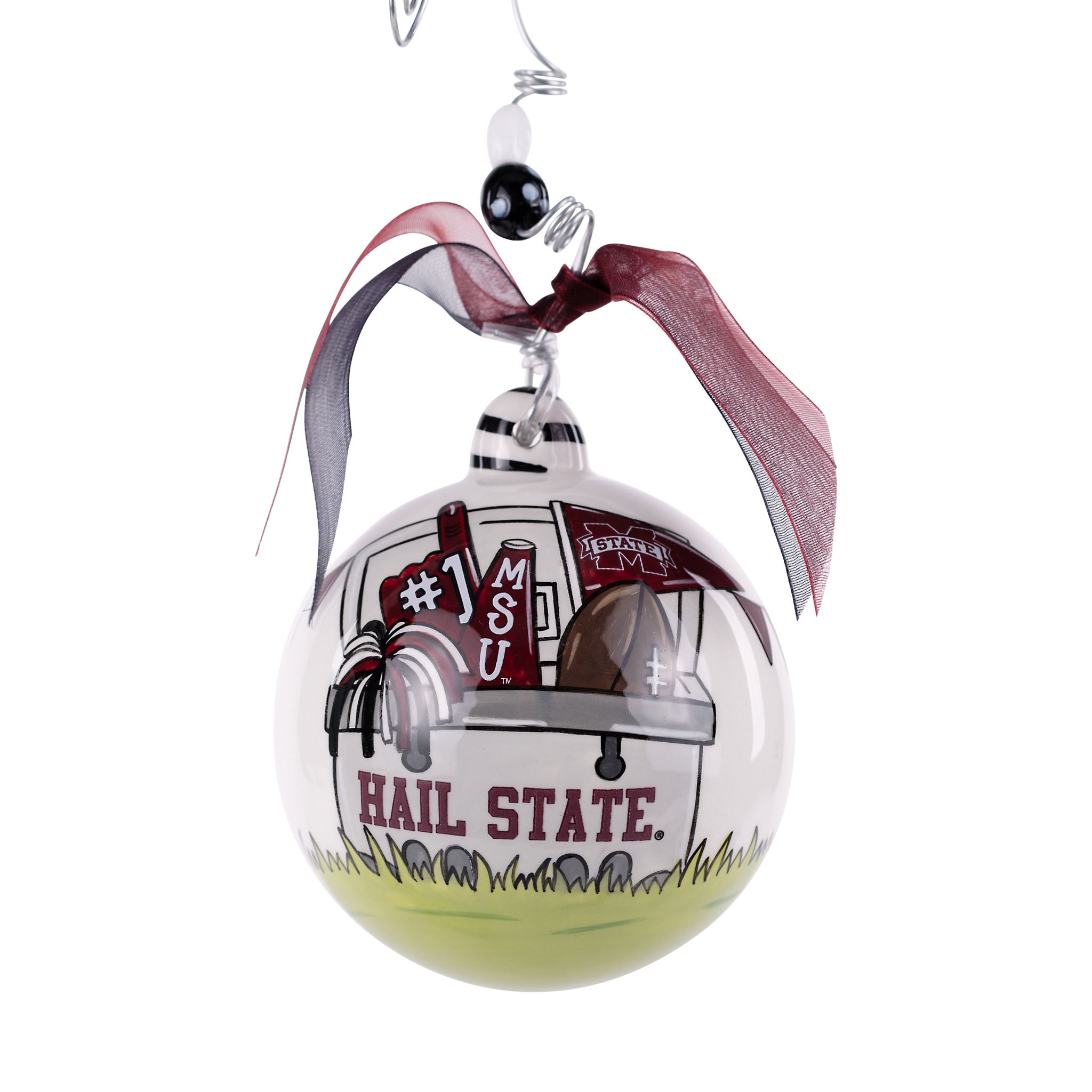 Mississippi State Cooler Ornament