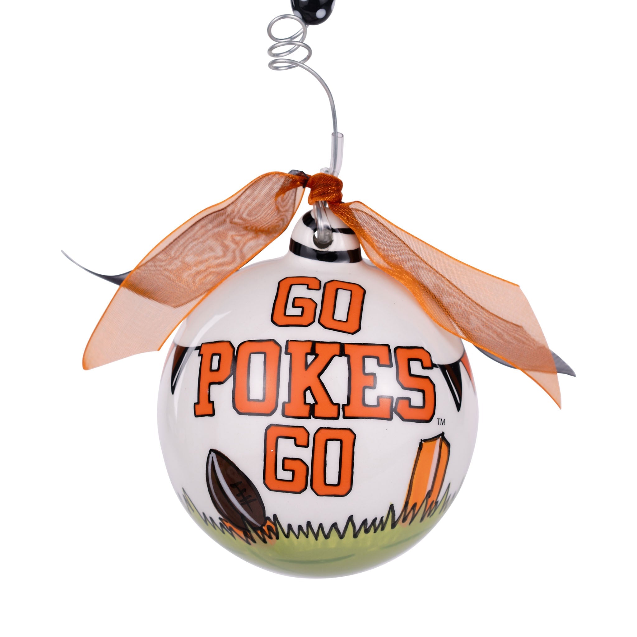 Oklahoma State Cooler Ornament