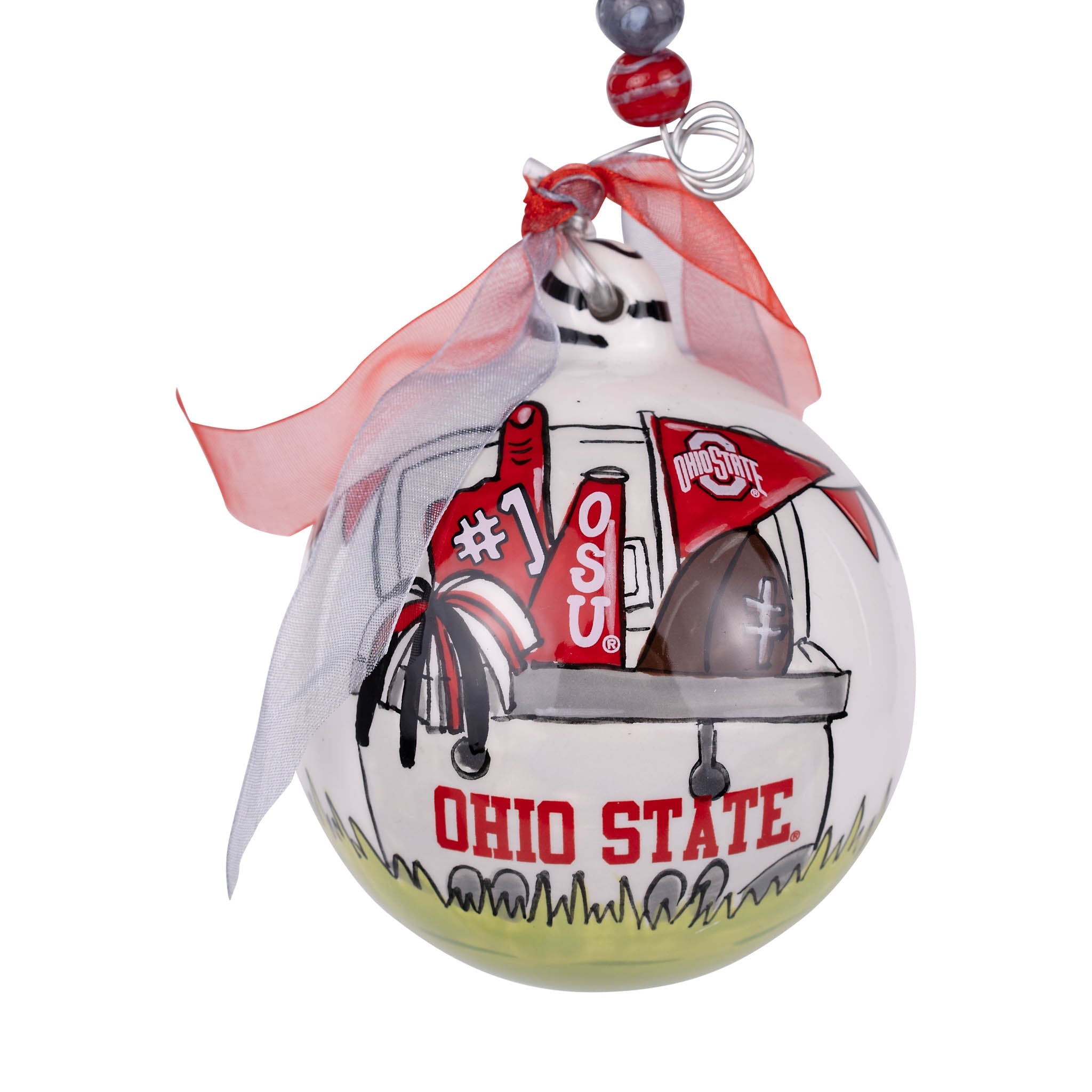 Ohio State Cooler Ornament