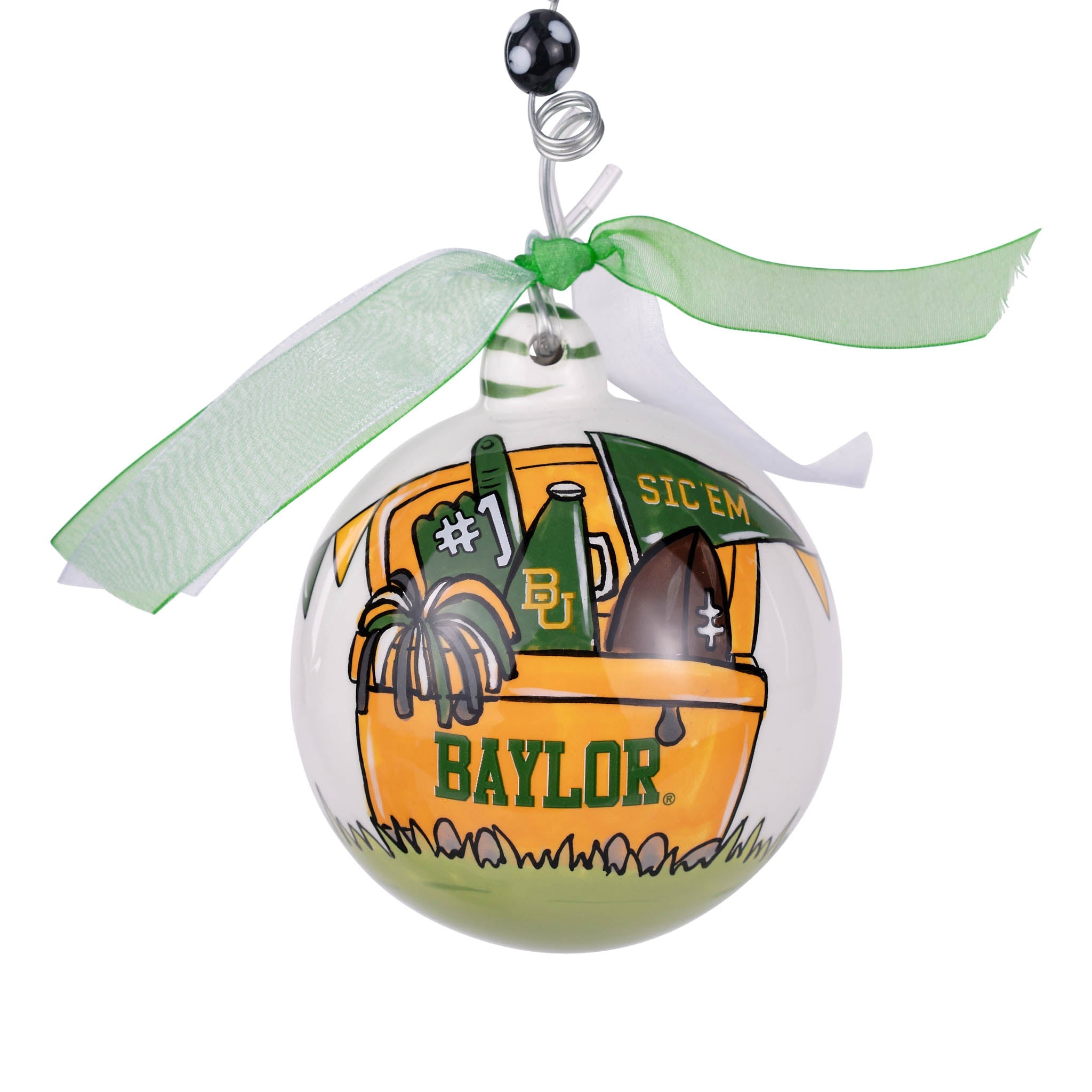 Baylor Cooler Ornament