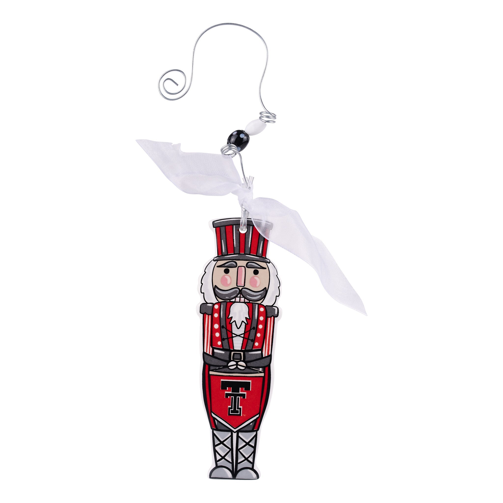 Texas Tech Nutcracker Flat Ornament