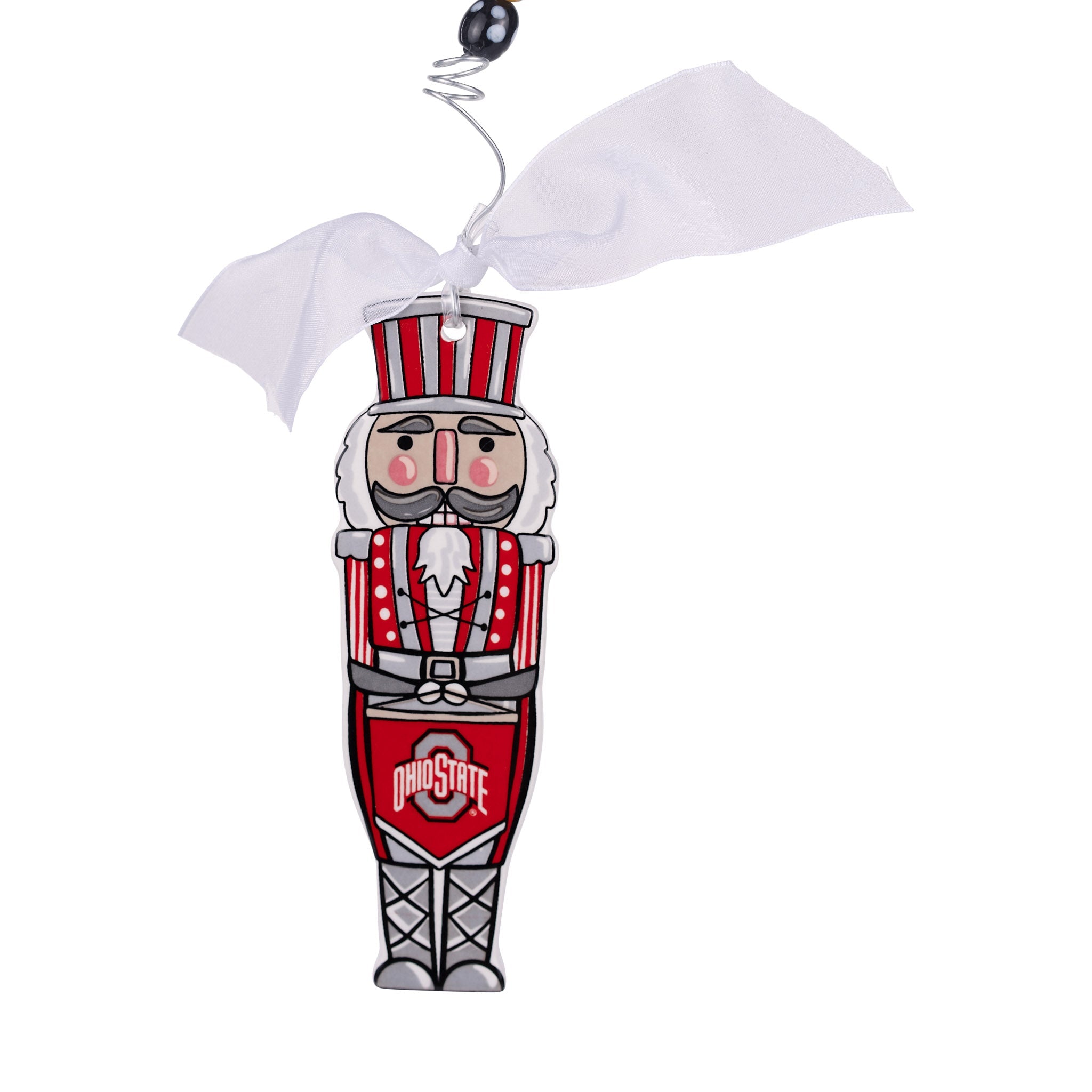 Ohio State Nutcracker Flat Ornament