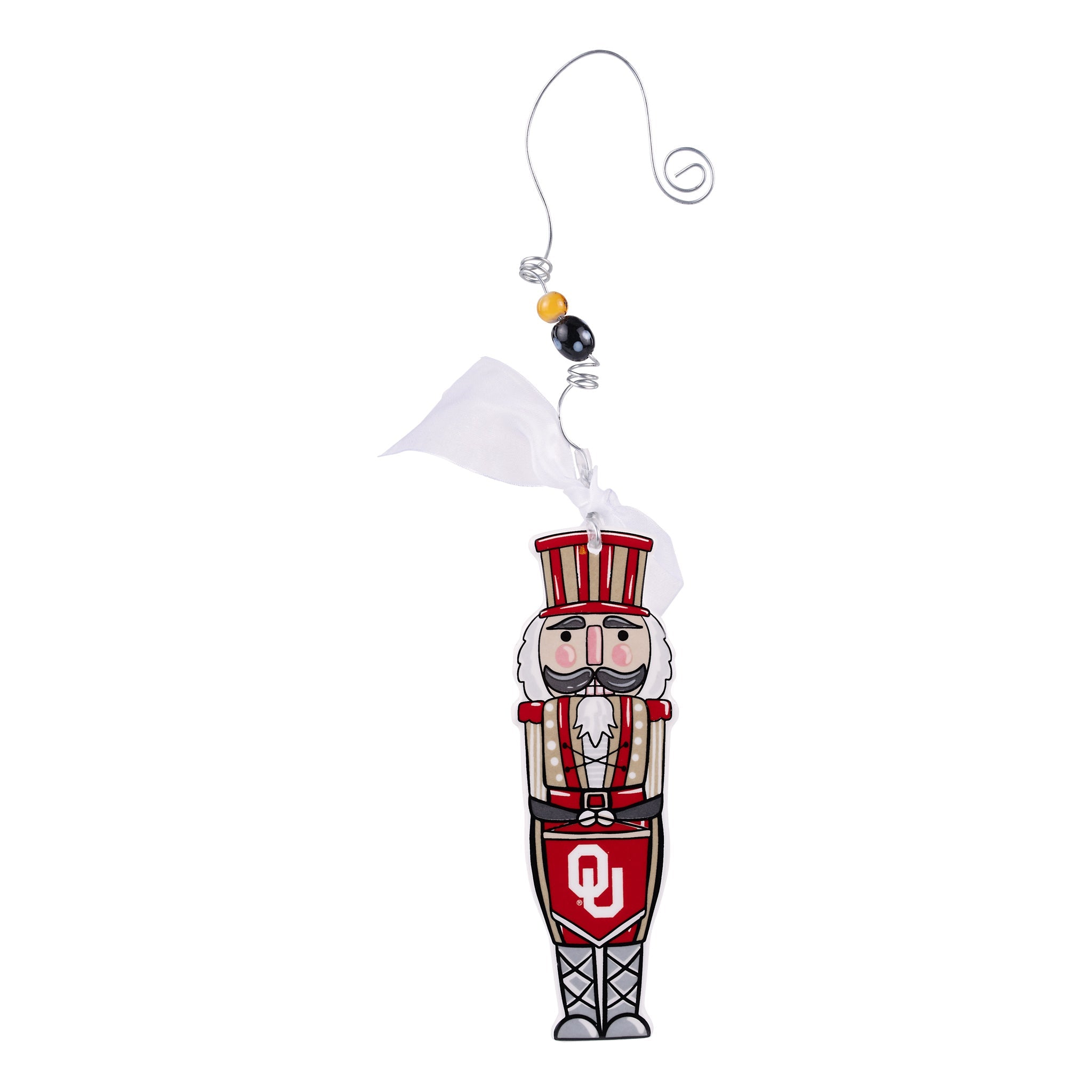 Oklahoma Nutcracker Flat Ornament