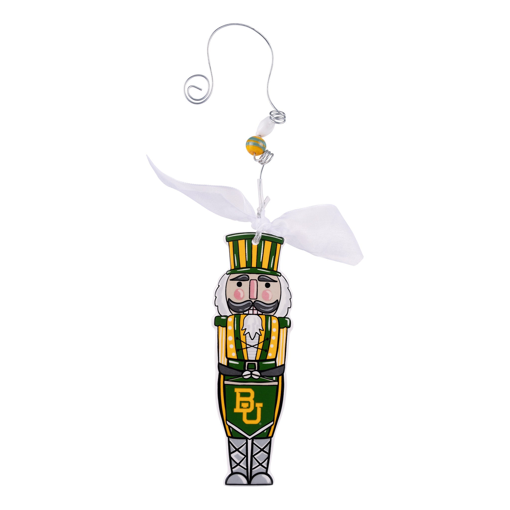 Baylor Nutcracker Flat Ornament