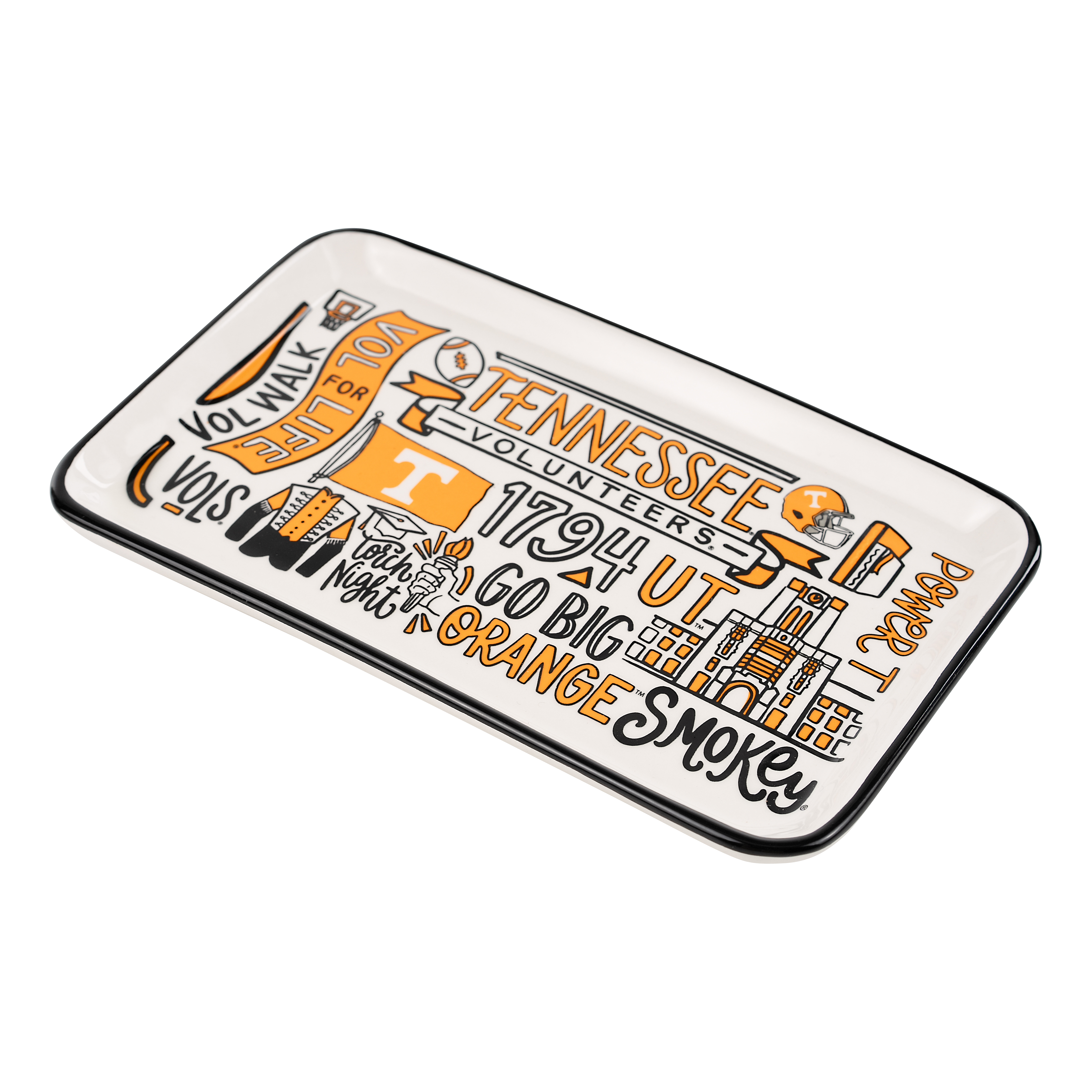 Tennessee Collage Trinket Tray