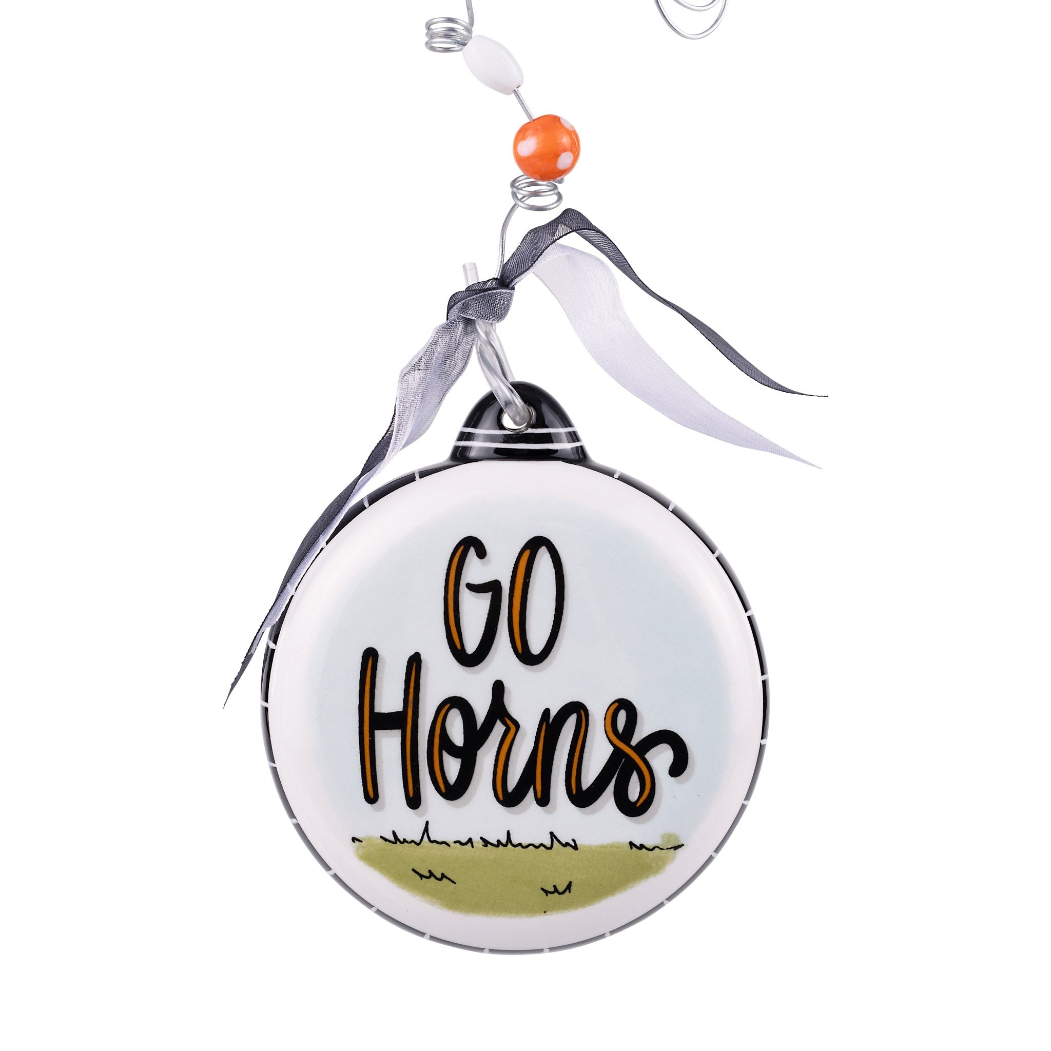 Texas Mascot Puff Ornament