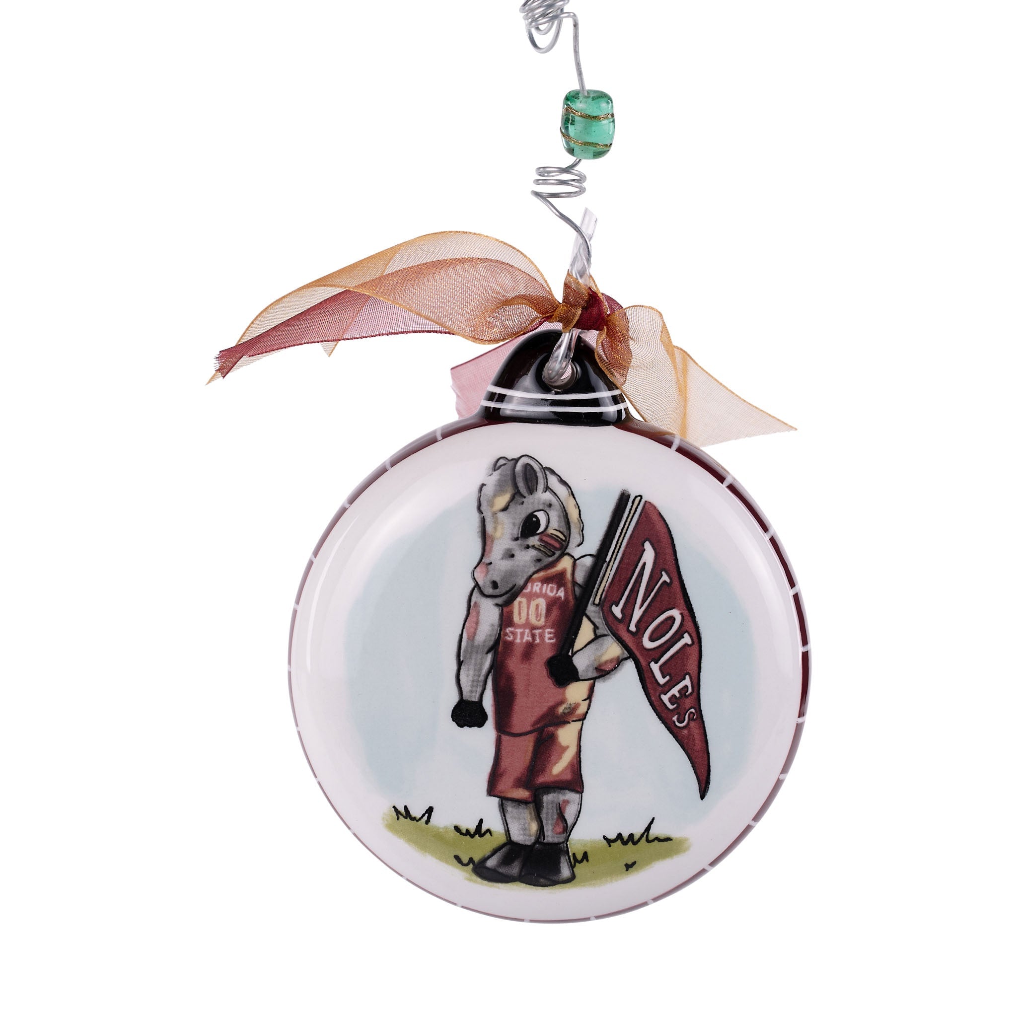 Florida State Mascot Puff Ornament