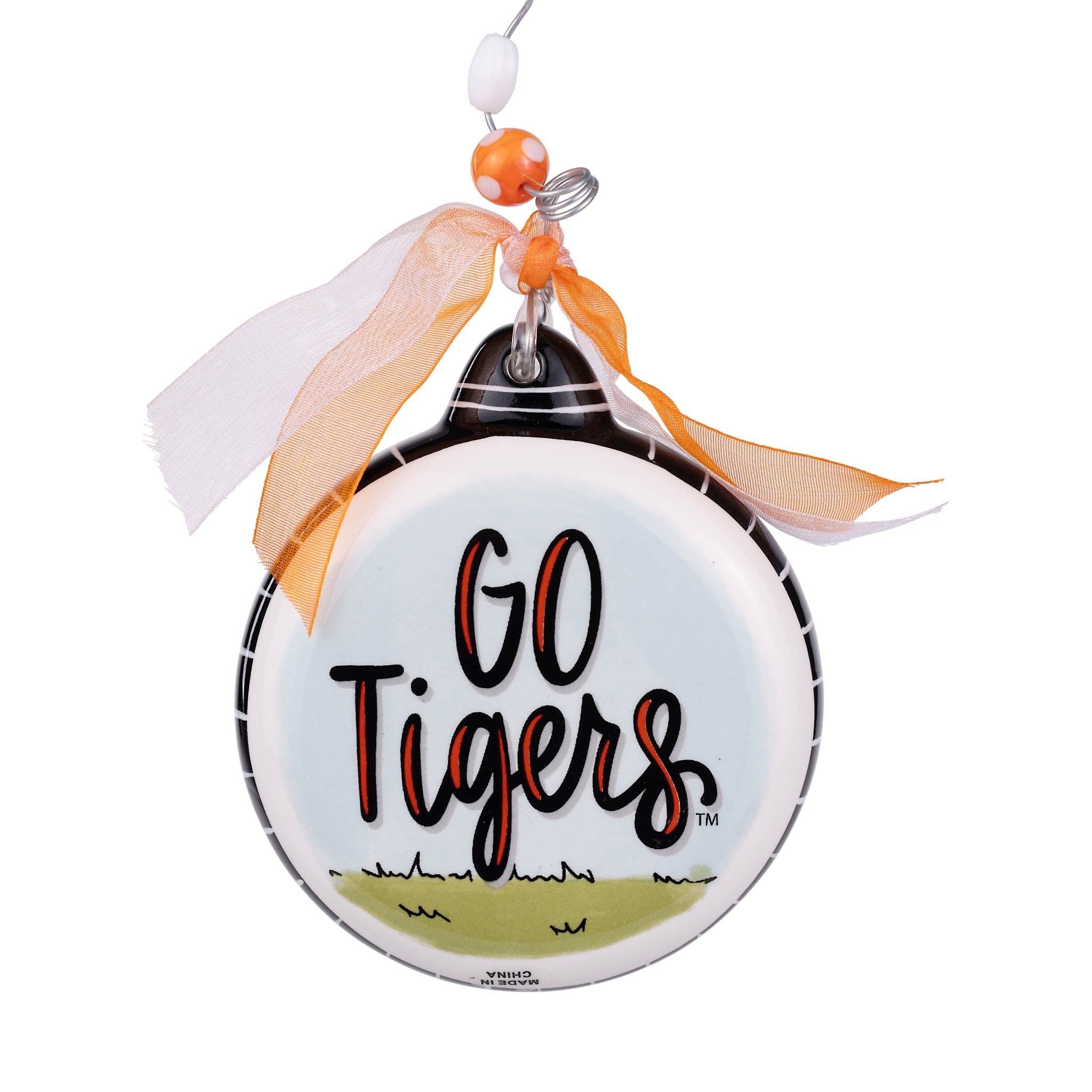 Clemson Mascot Puff Ornament
