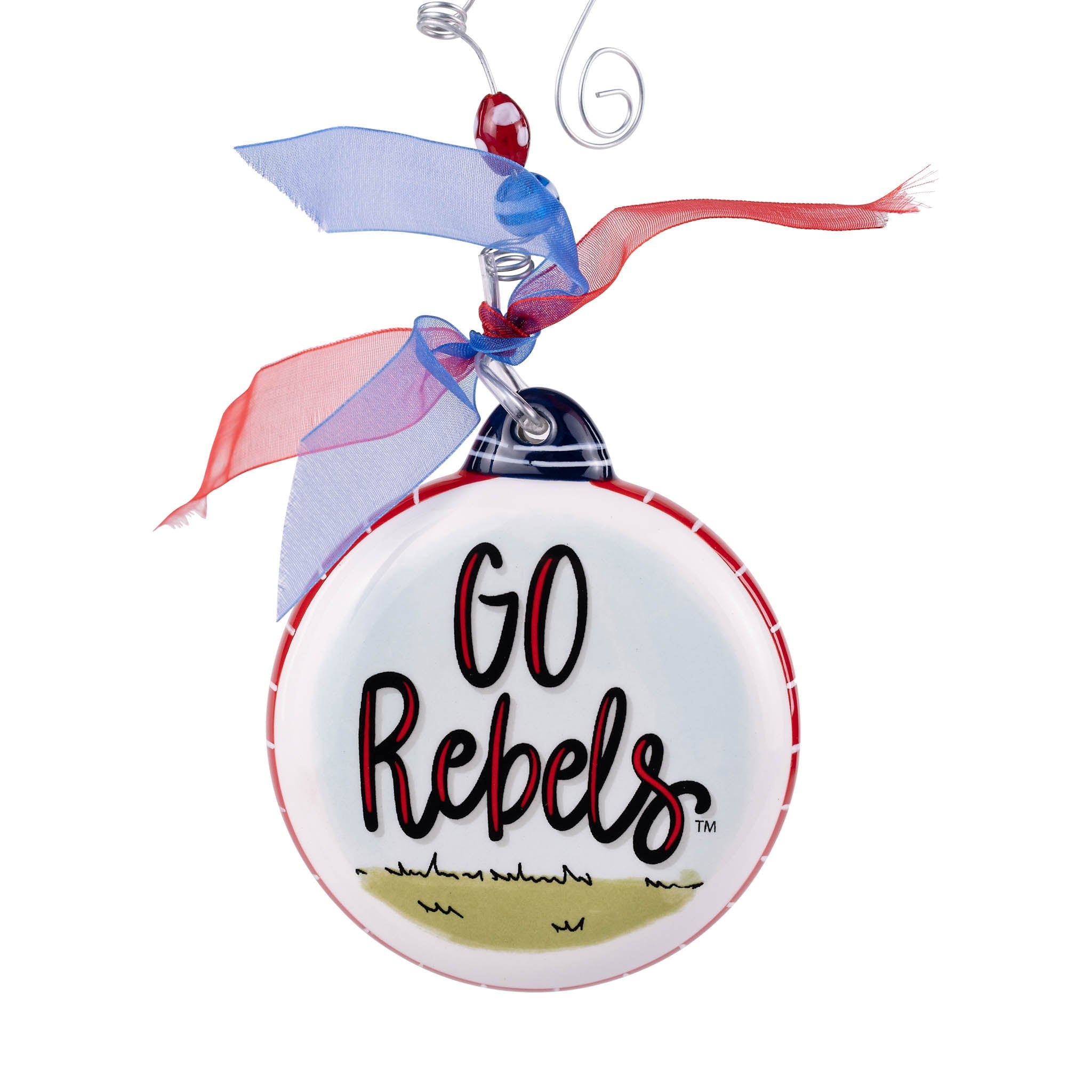 Ole Miss Mascot Puff Ornament