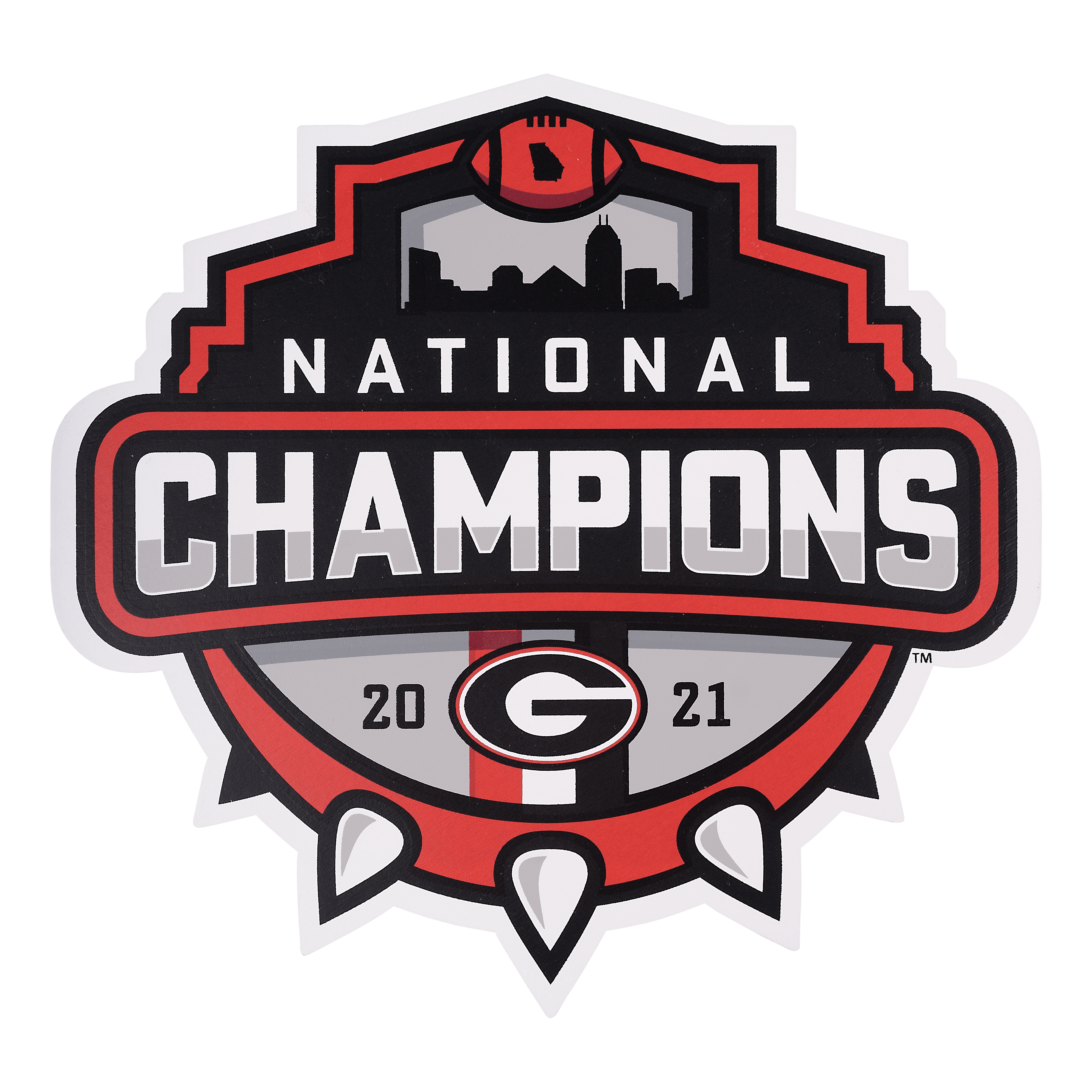 UGA National Championship Topper