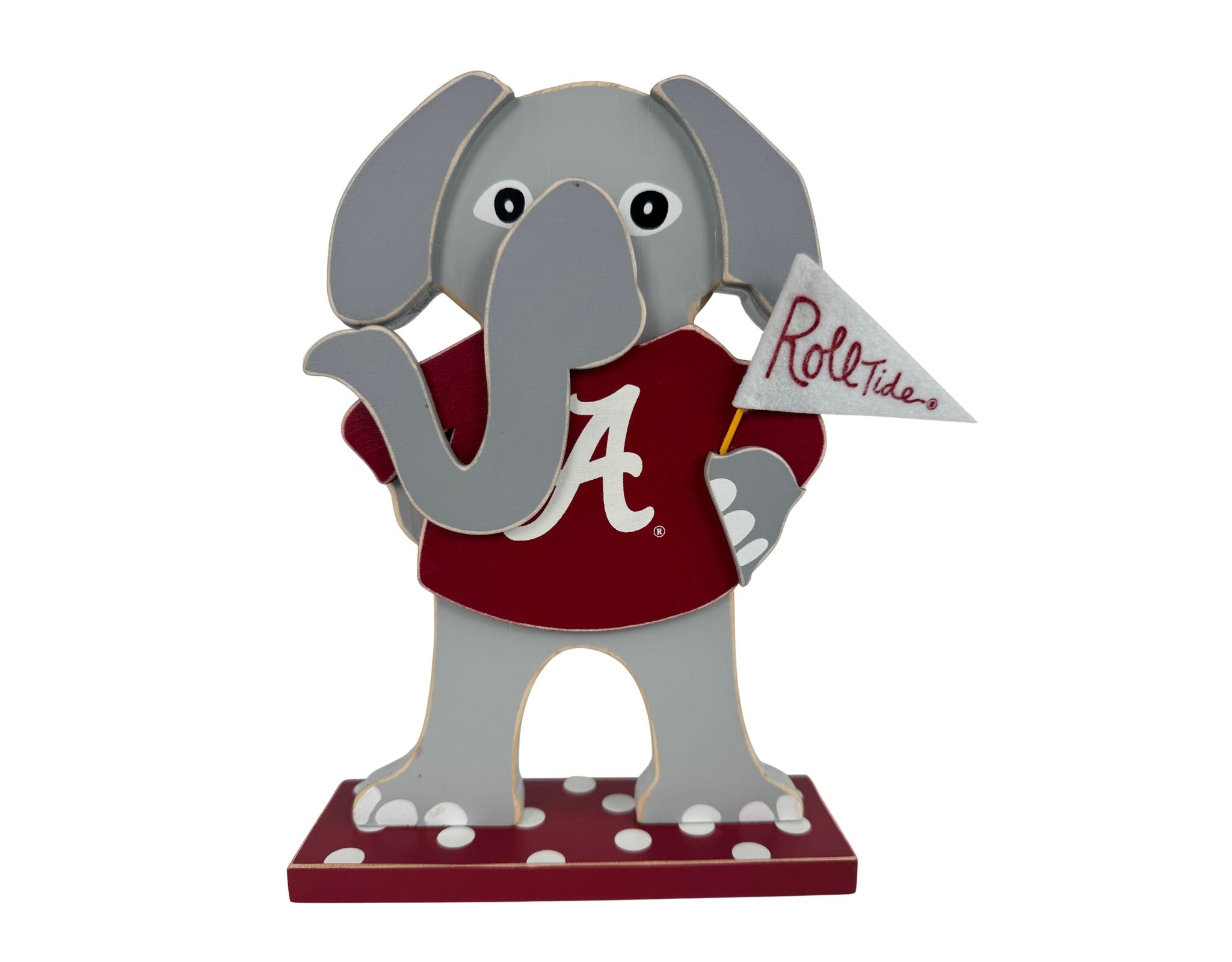 Big Al Mascot Wooden Tabletop