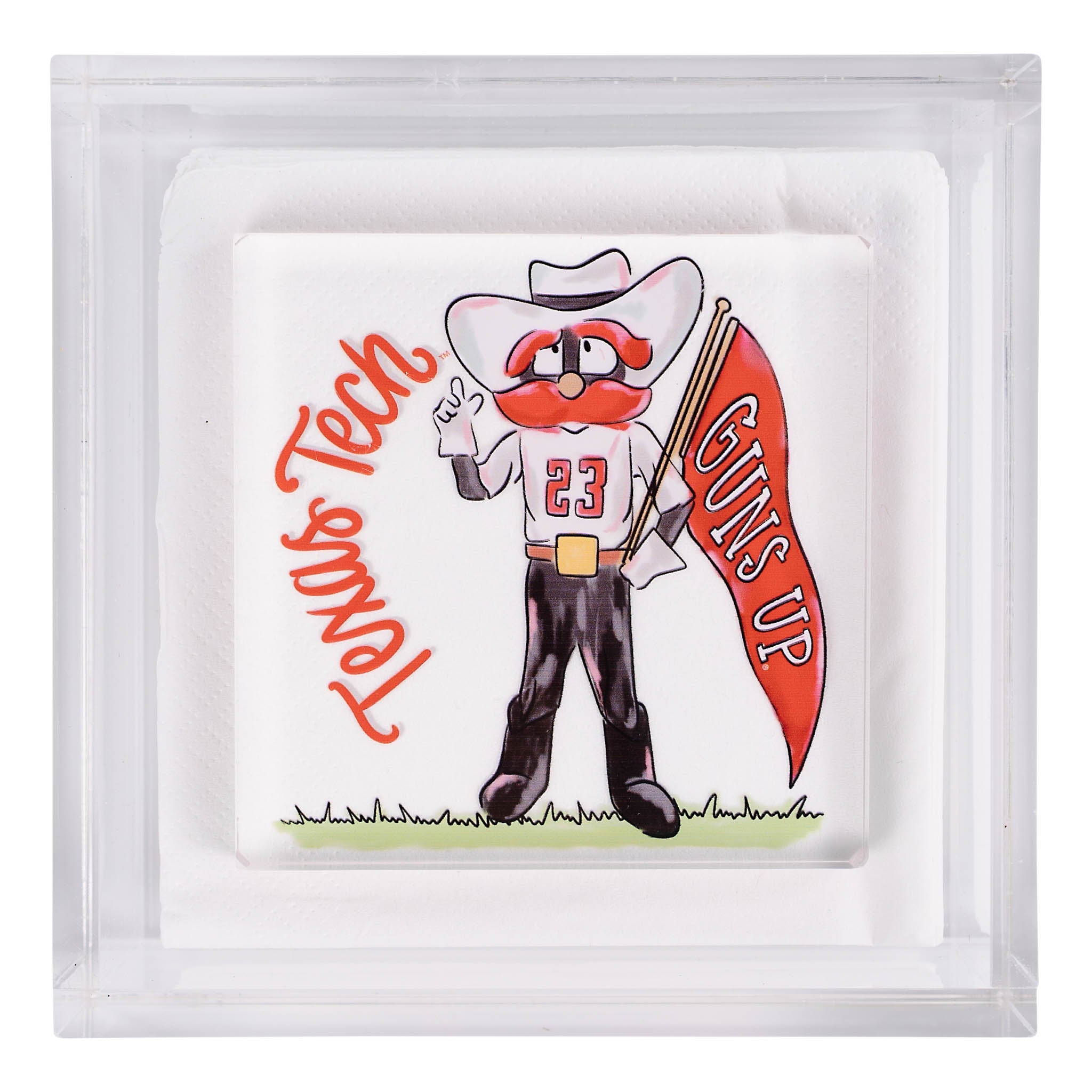 Texas Tech  Mascot Napkin Weight