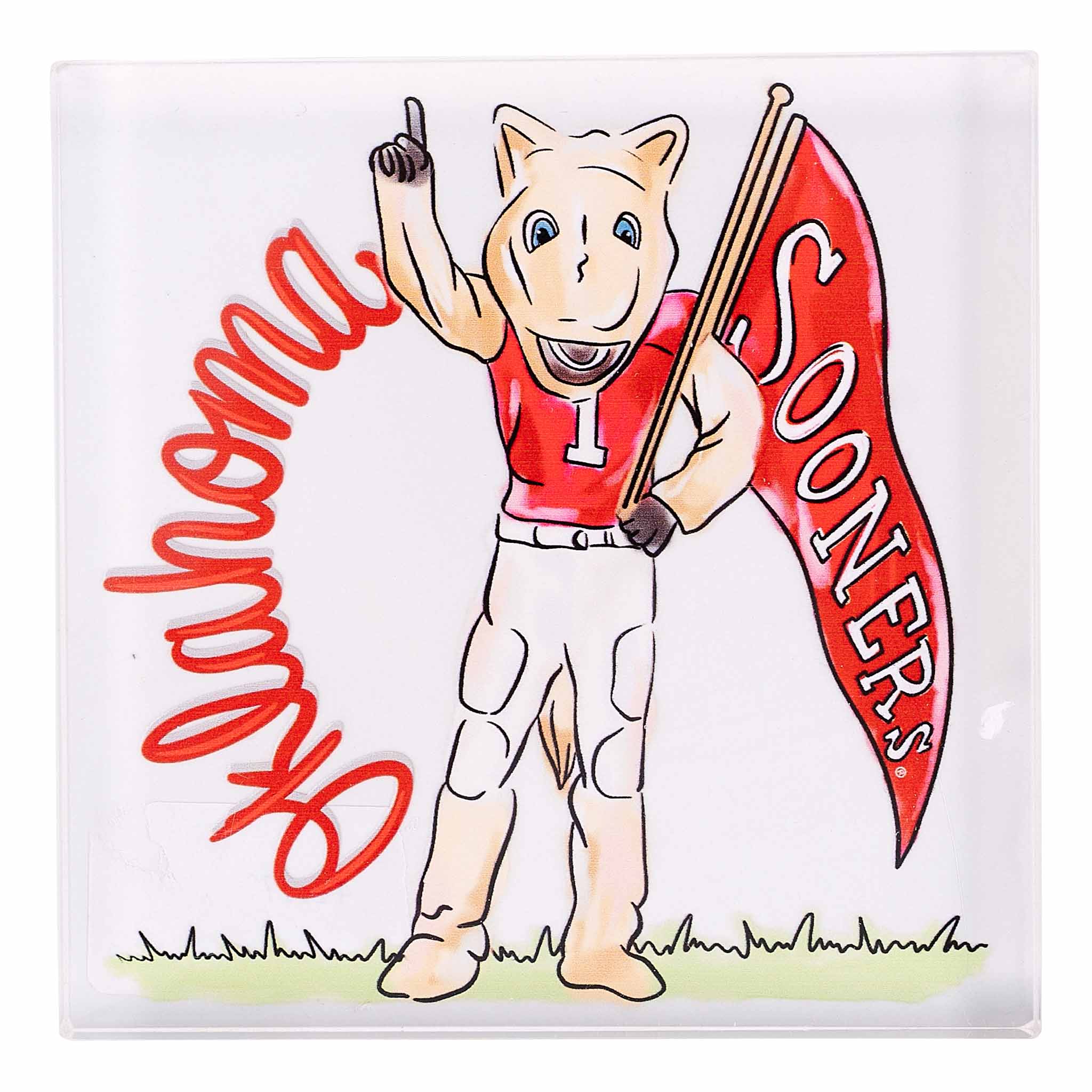 Oklahoma  Mascot Napkin Weight