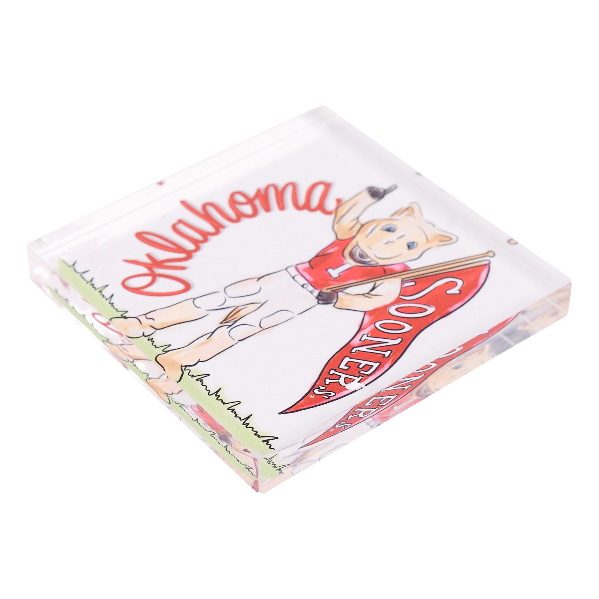 Oklahoma  Mascot Napkin Weight