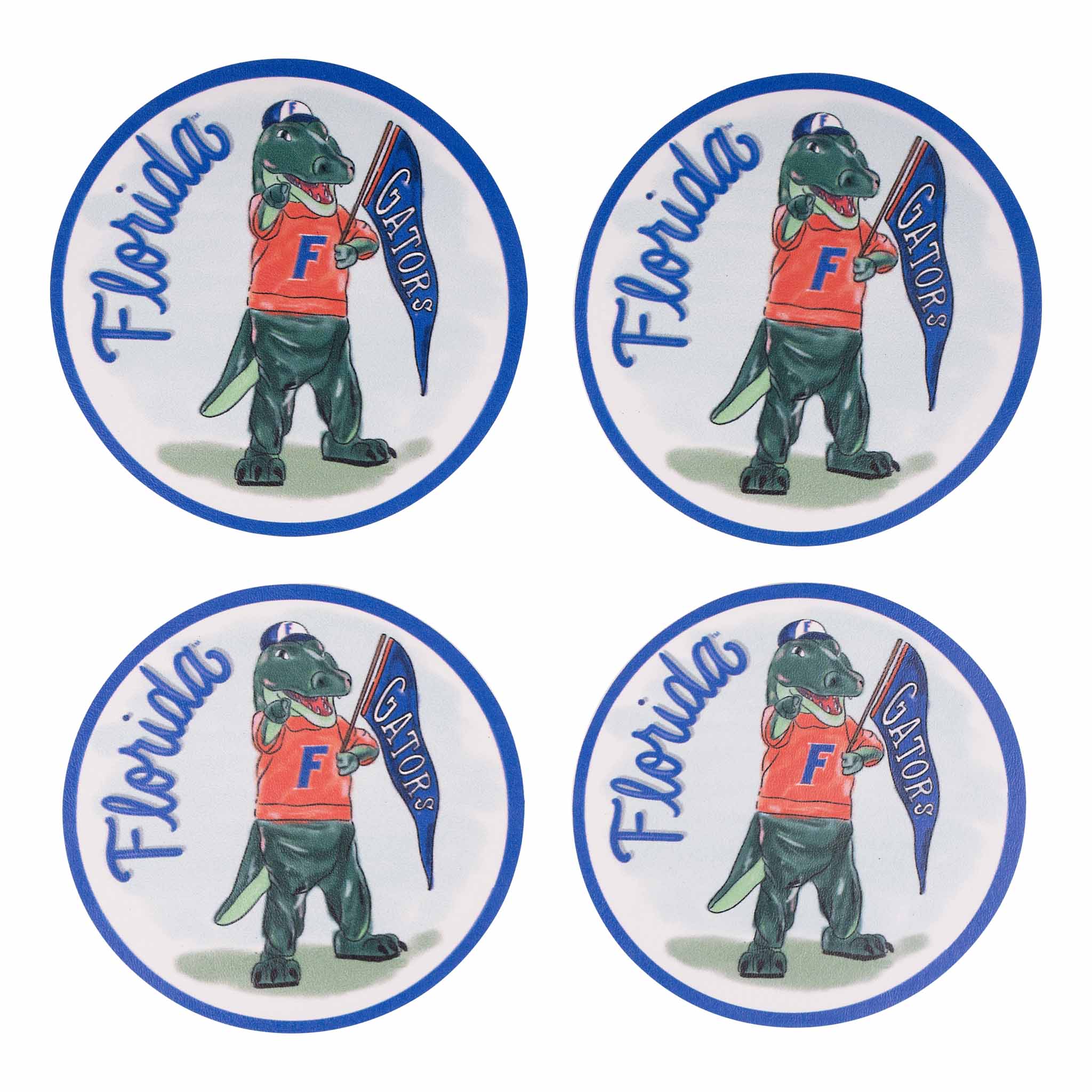 Florida Mascot Coaster Set/4