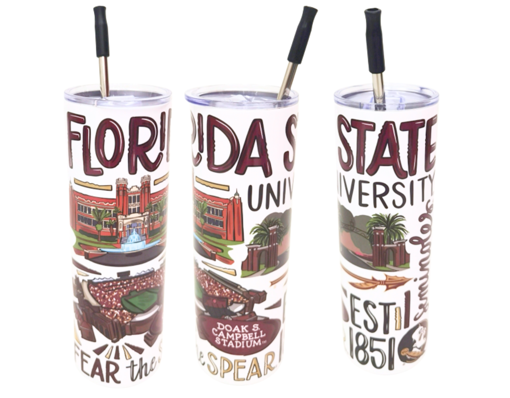 Florida State Icon Tumbler