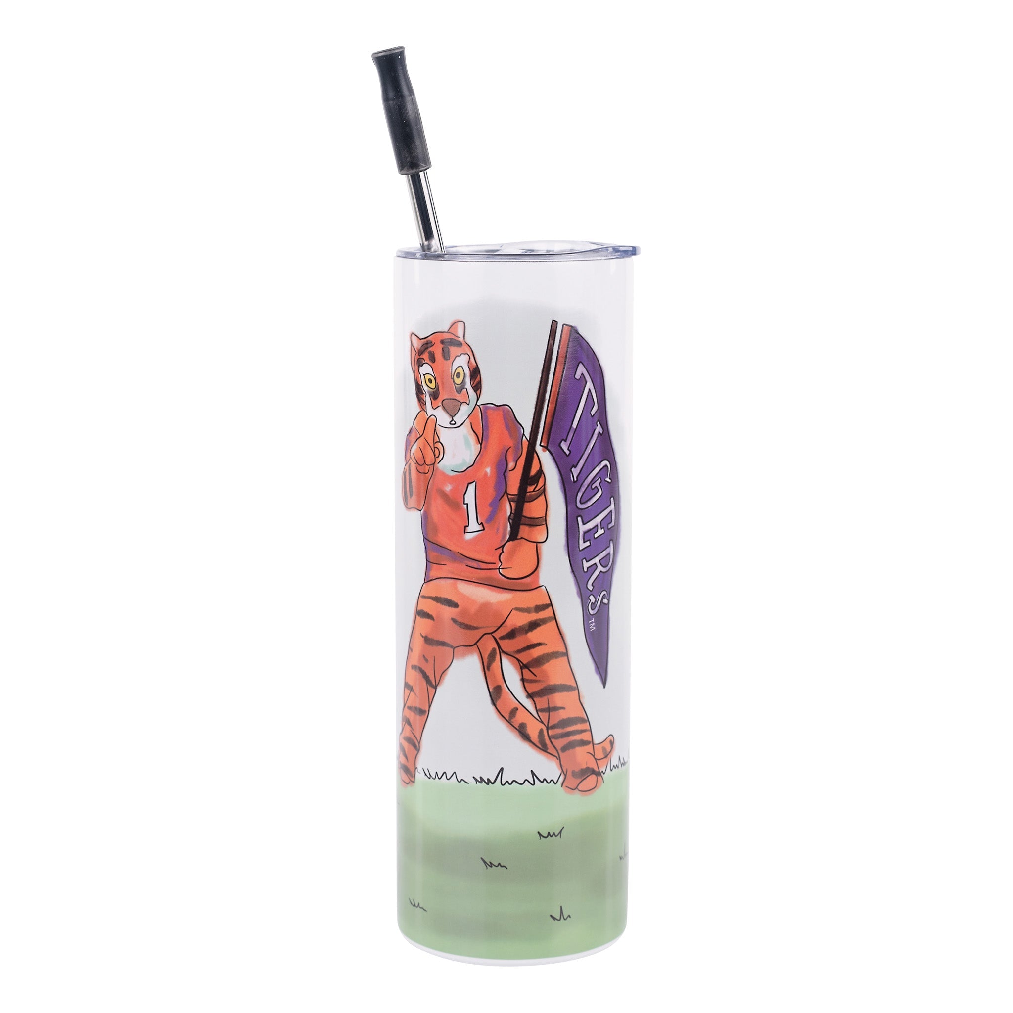 Clemson Mascot Tumbler