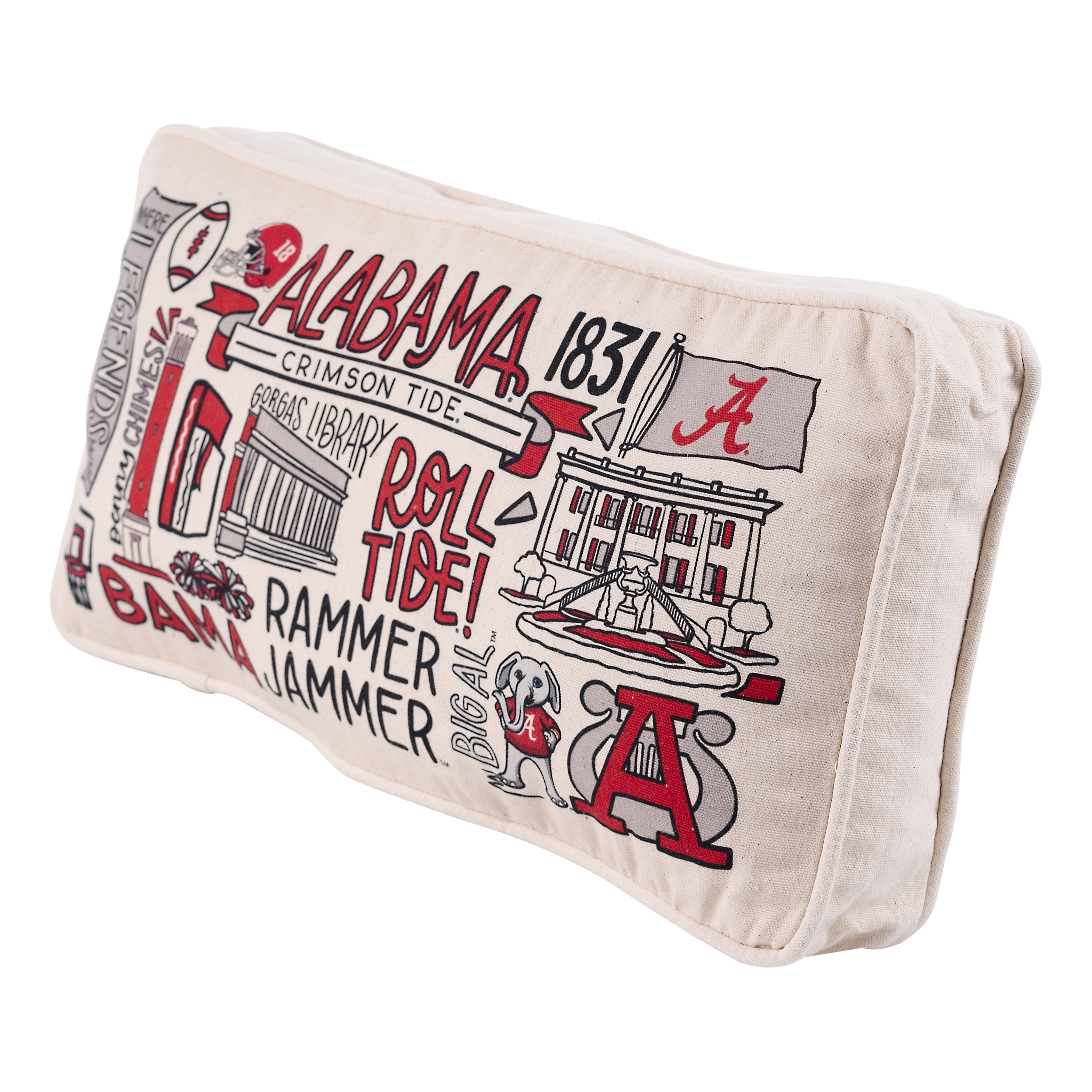 Alabama Collage Pillow