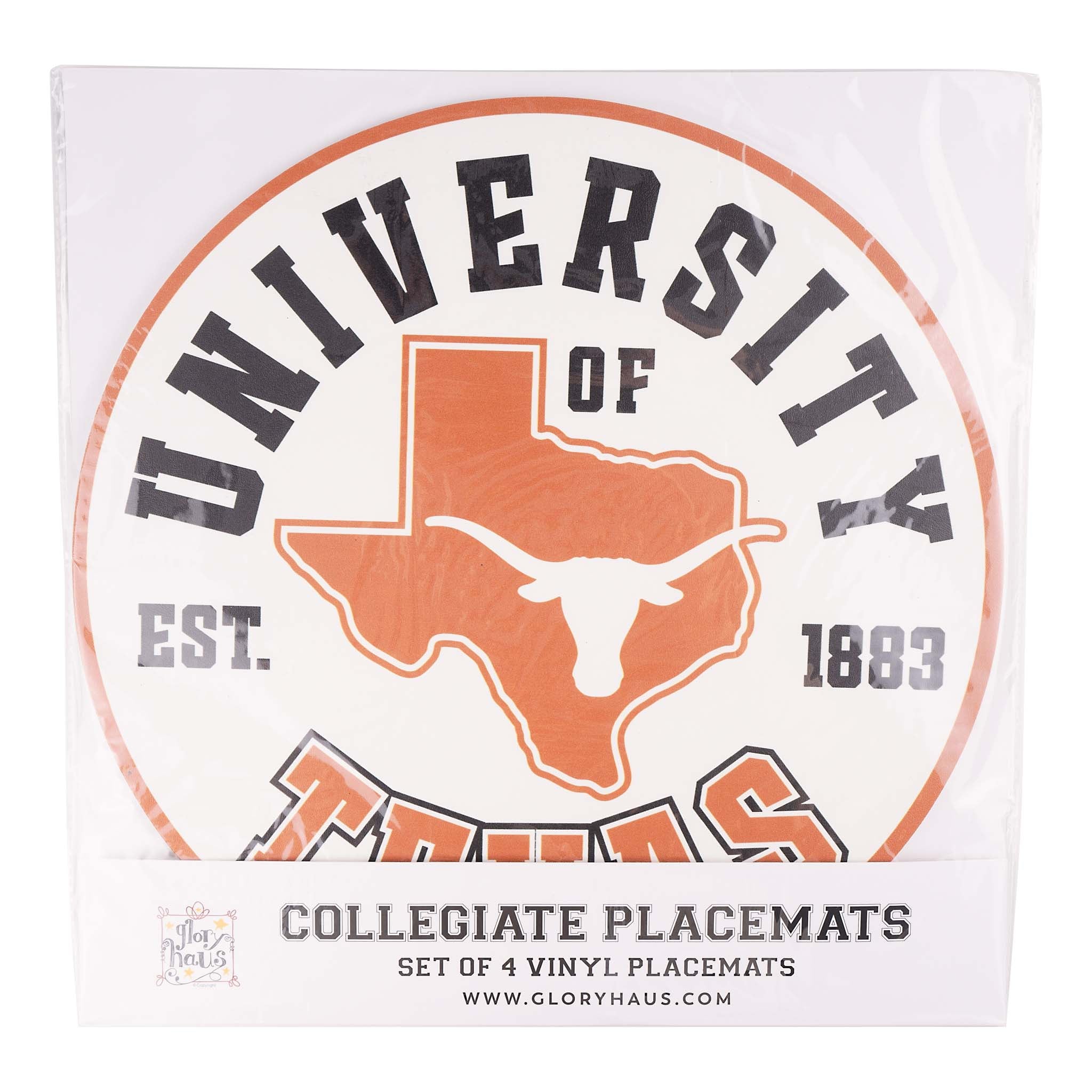 Texas Retro Placemat Set/4