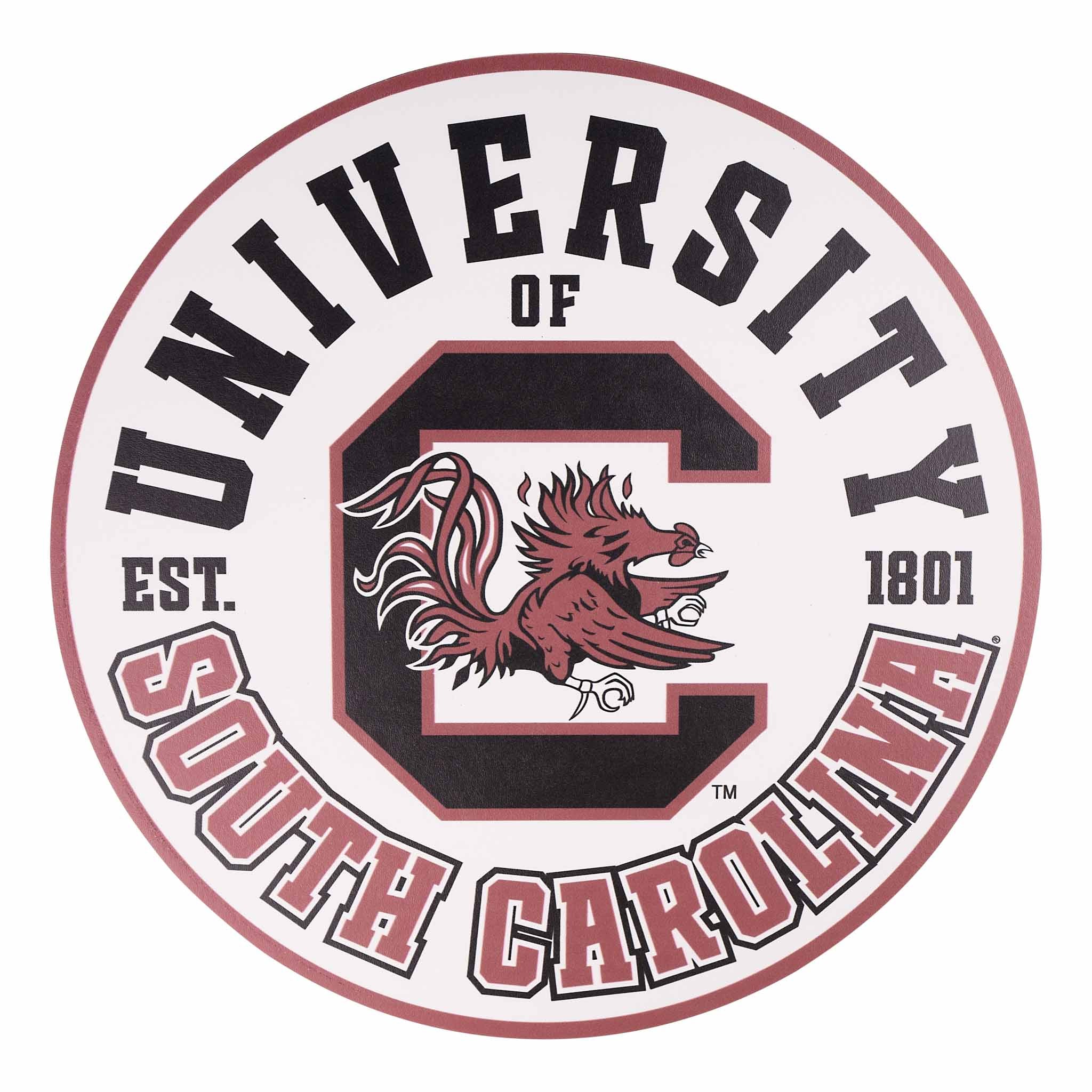 South Carolina Retro Placemat Set/4