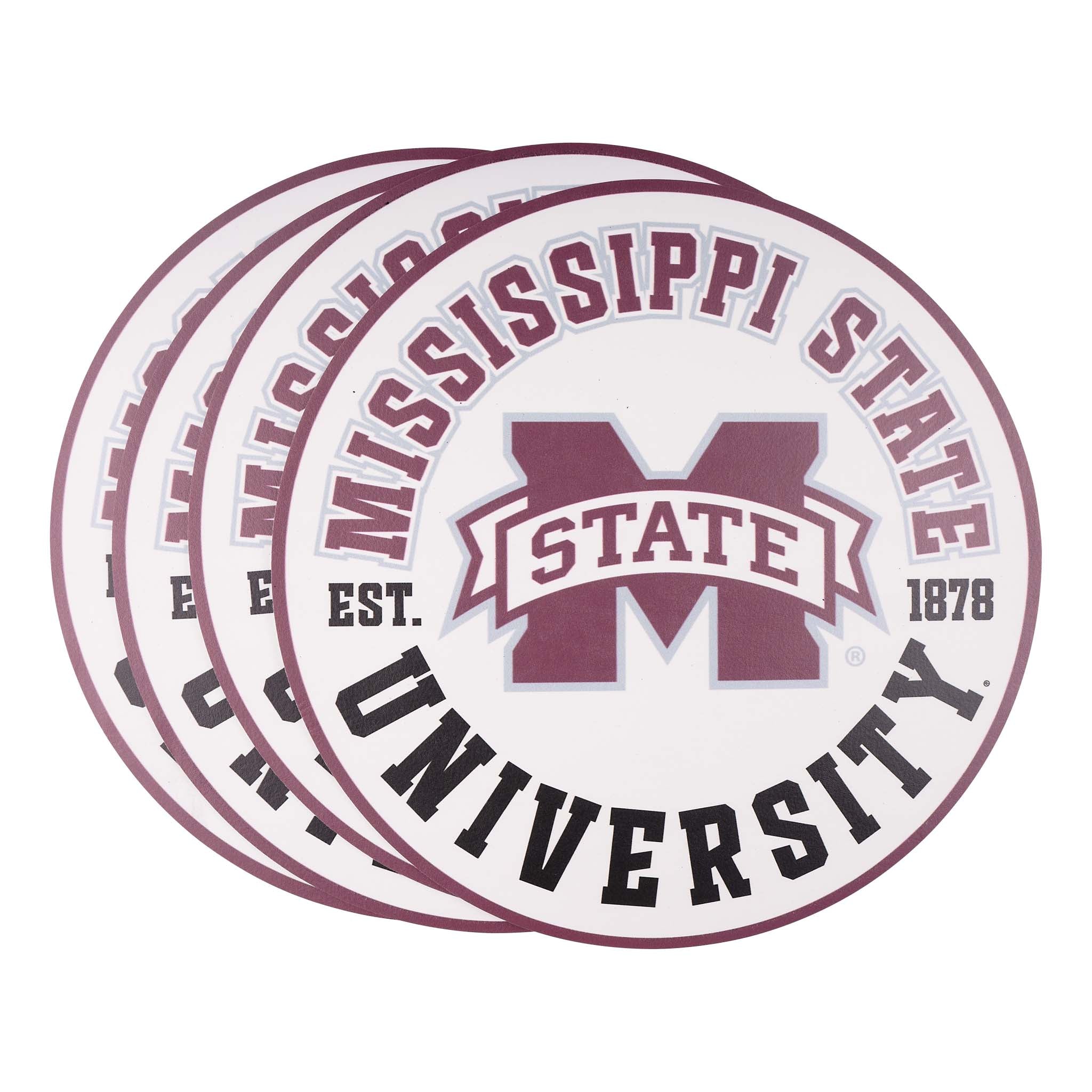 Mississippi State Retro Placemat Set/4