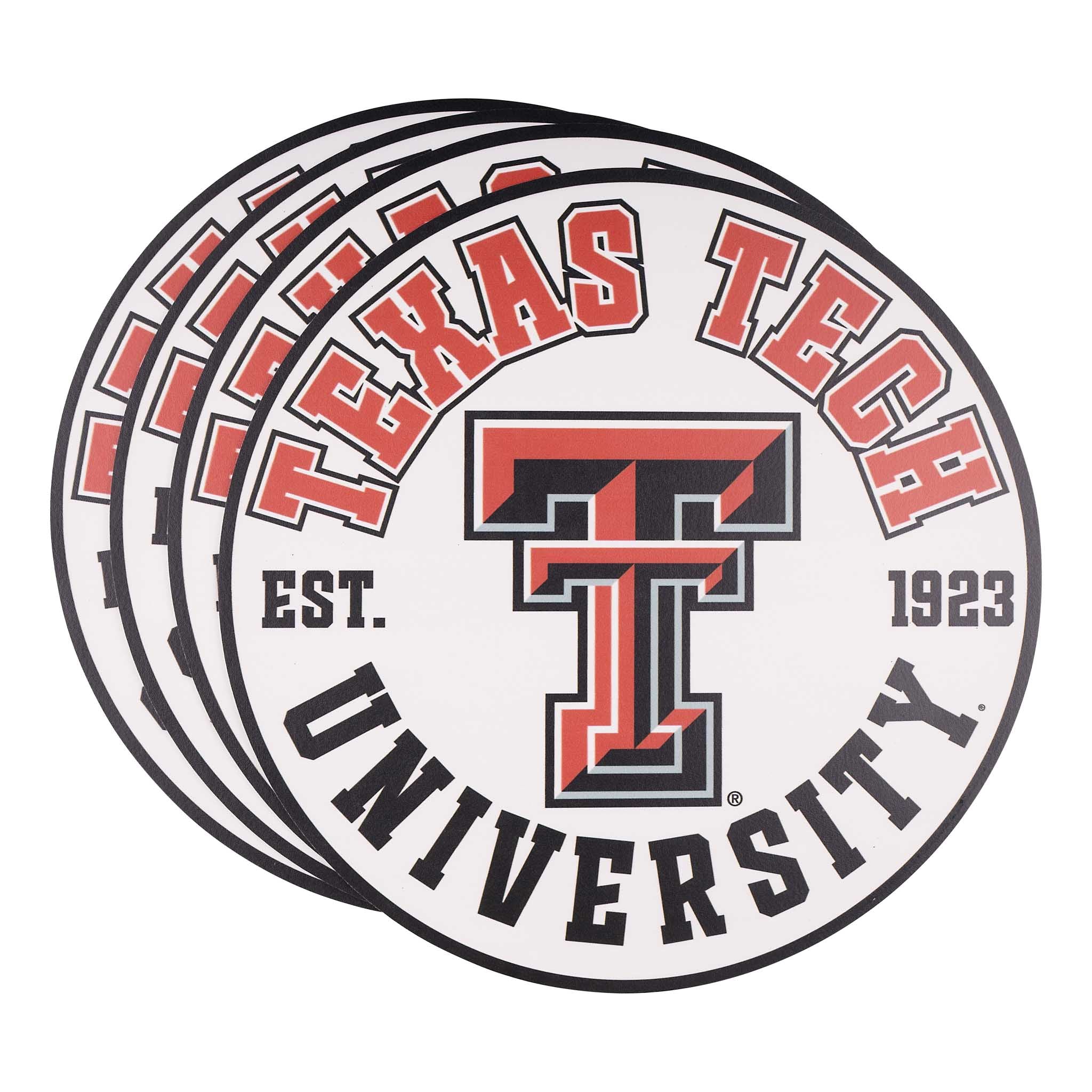 Texas Tech Retro Placemat Set/4