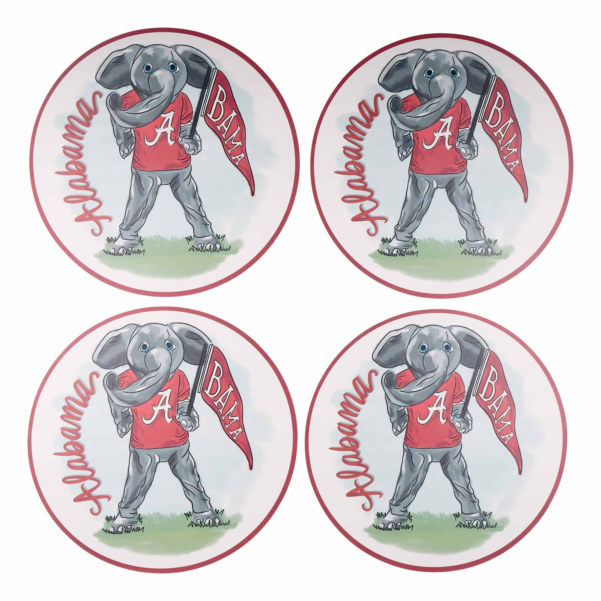 Alabama Mascot Placemat Set/4