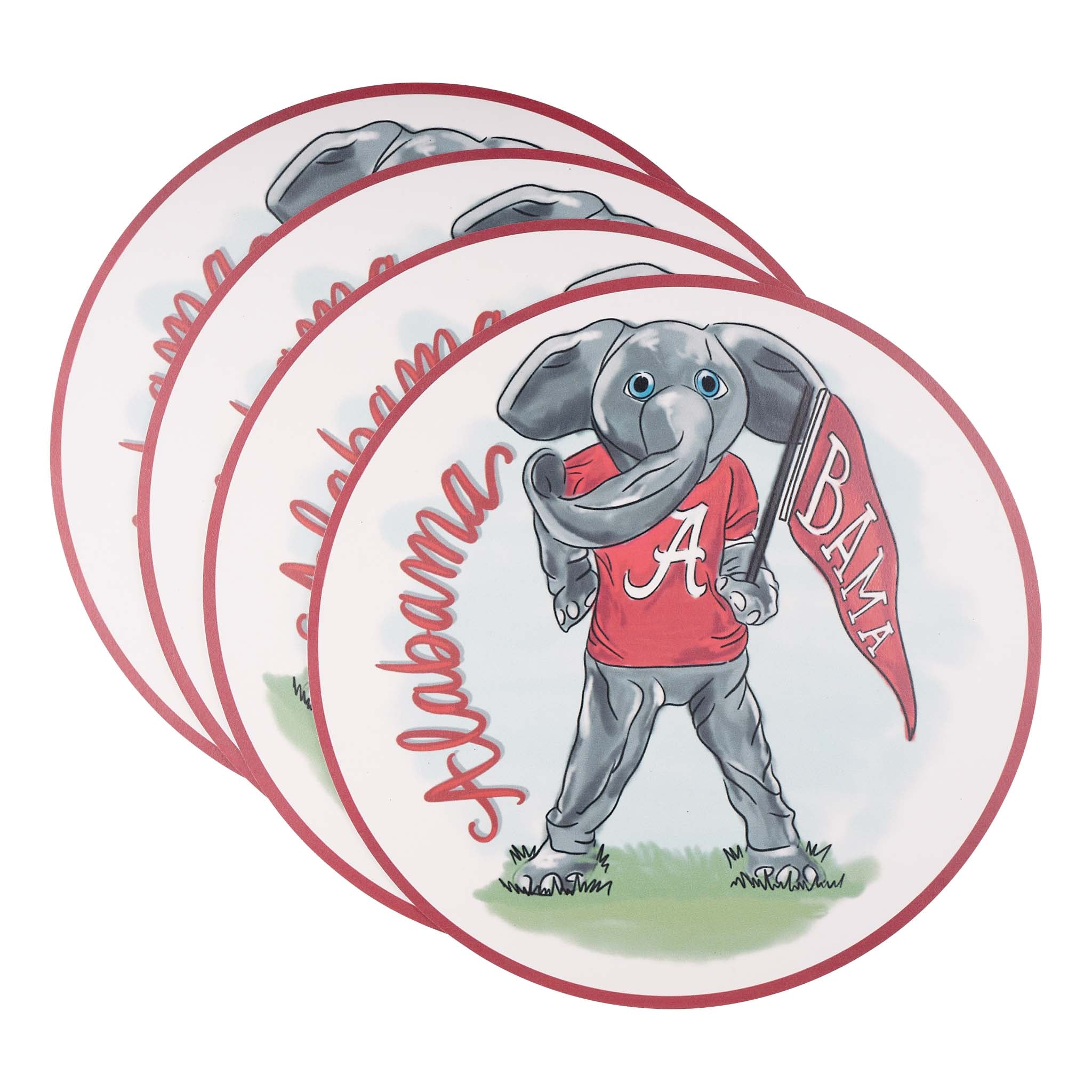 Alabama Mascot Placemat Set/4