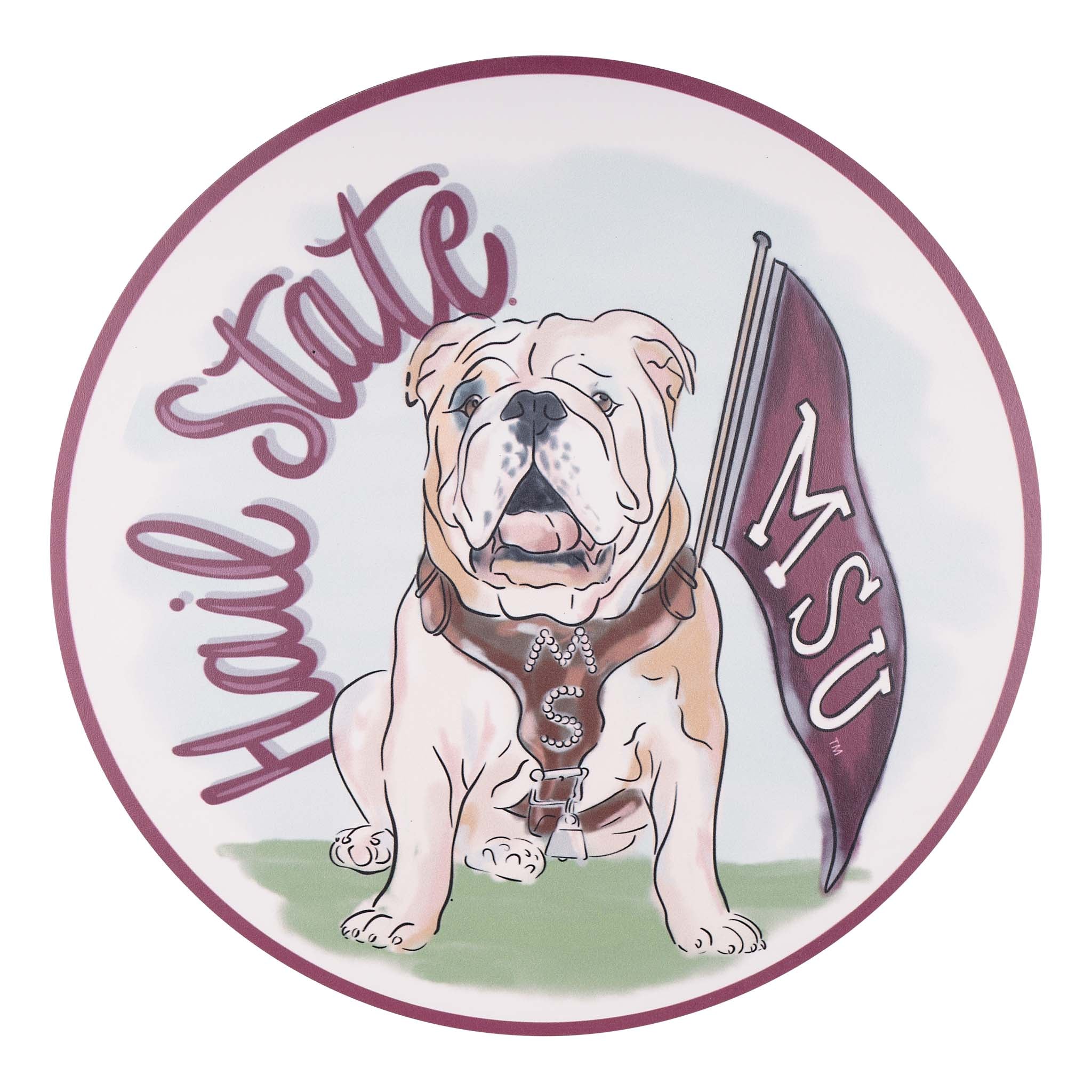 Mississippi State Mascot Placemat Set/4