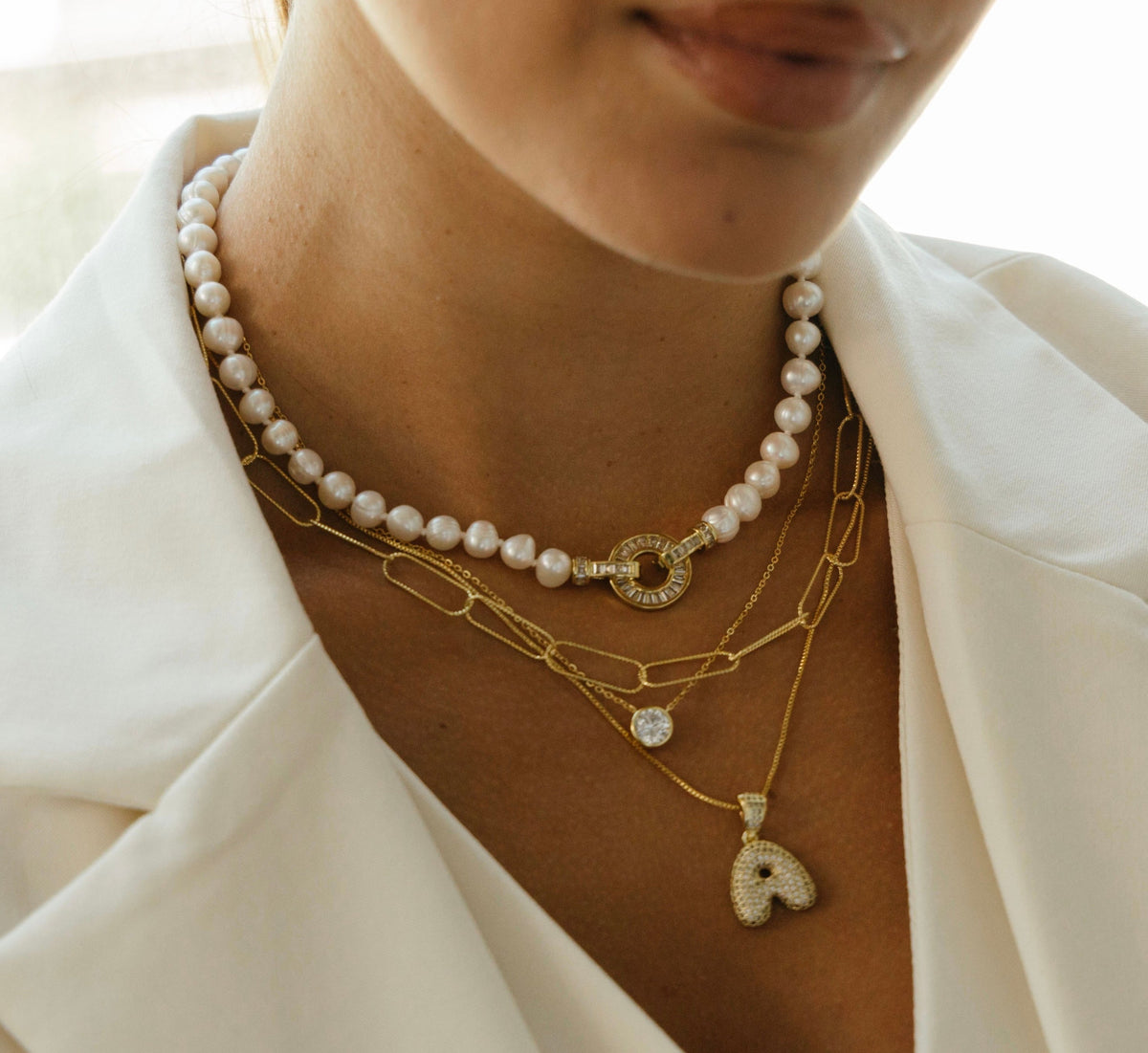 Kelly Pearl Necklace