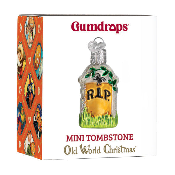 Mini Tombstone Ornament