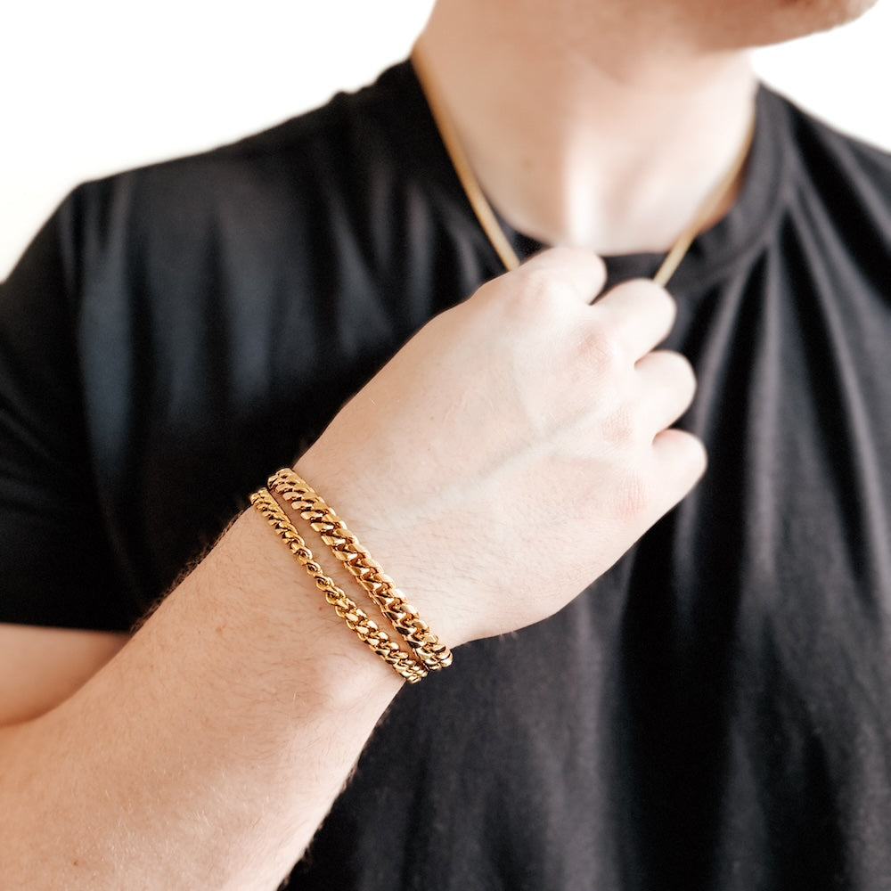 Anthony L'uomo Mens Collection Bracelet