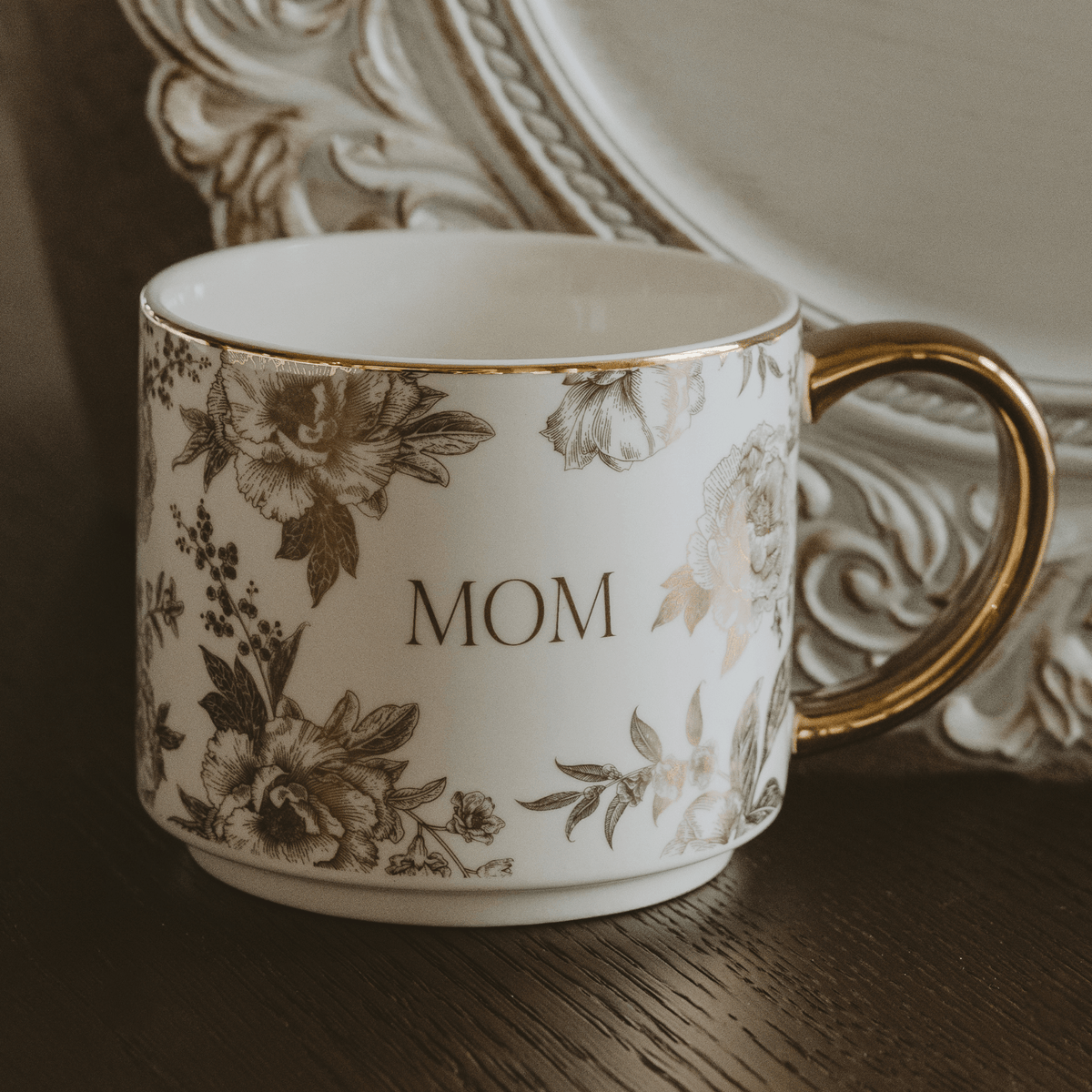 Gold Mom 14 oz Coffee Mug