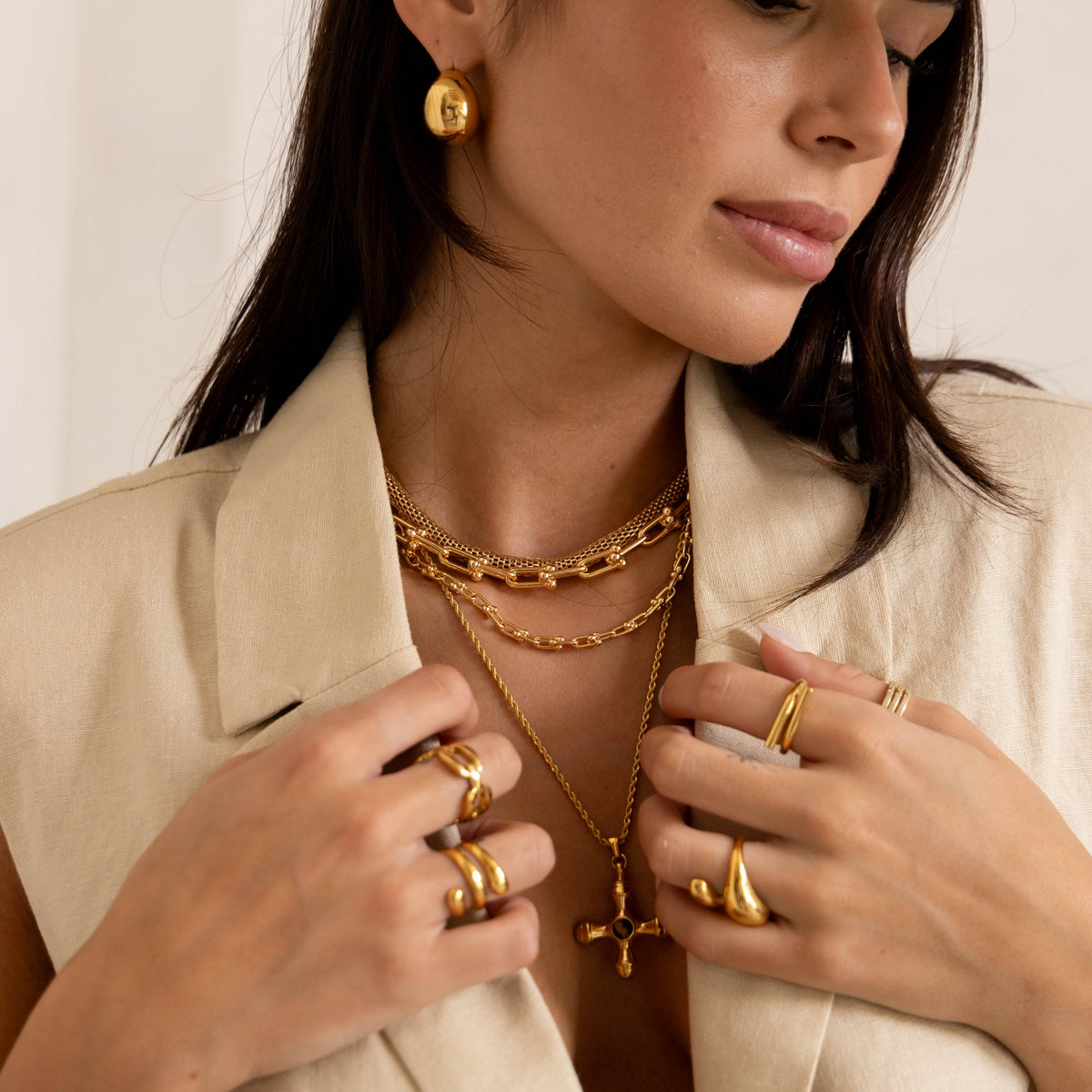 Ophelia Cross Necklace