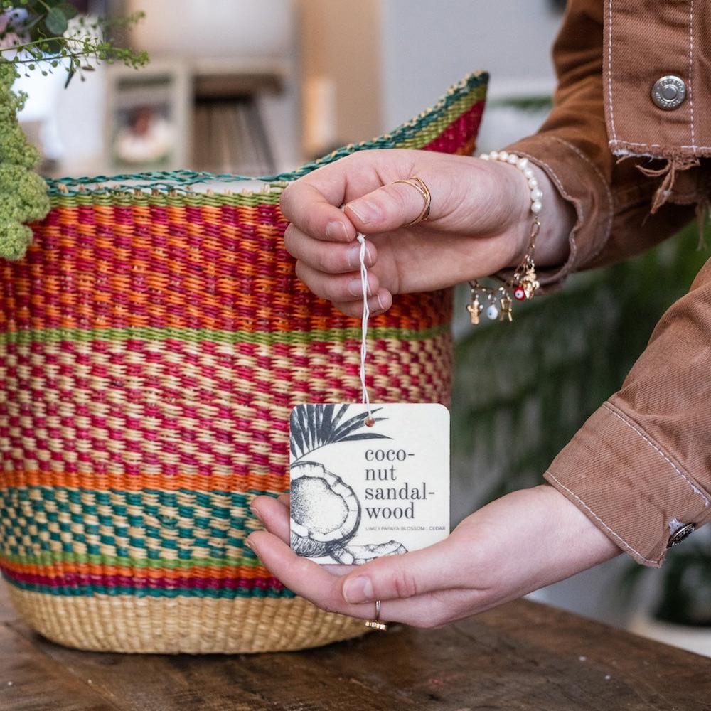 Coconut Sandalwood Car Freshener