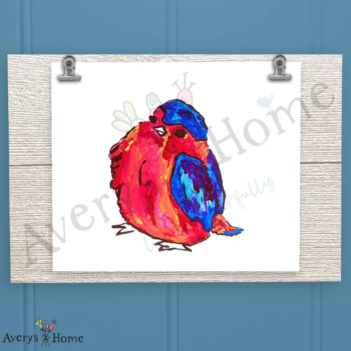 Life is Beautiful Bird Frosted Drinking Glass