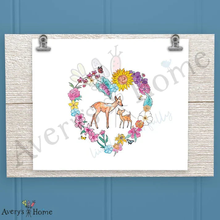 Deer to my Heart Frosted Drinking Glass