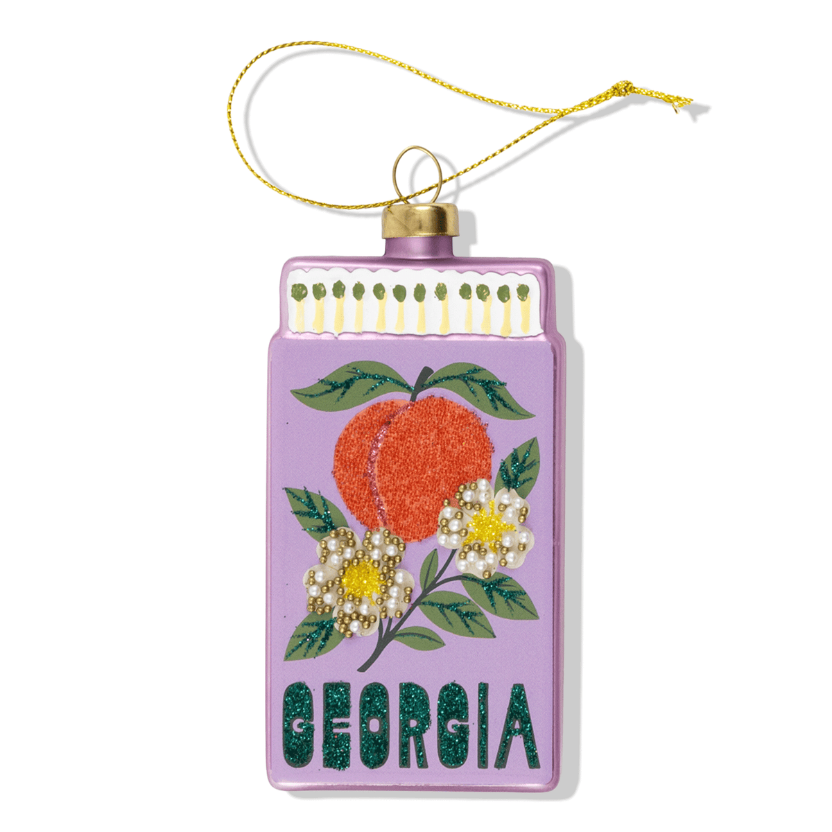 Georgia Matchbook Ornament