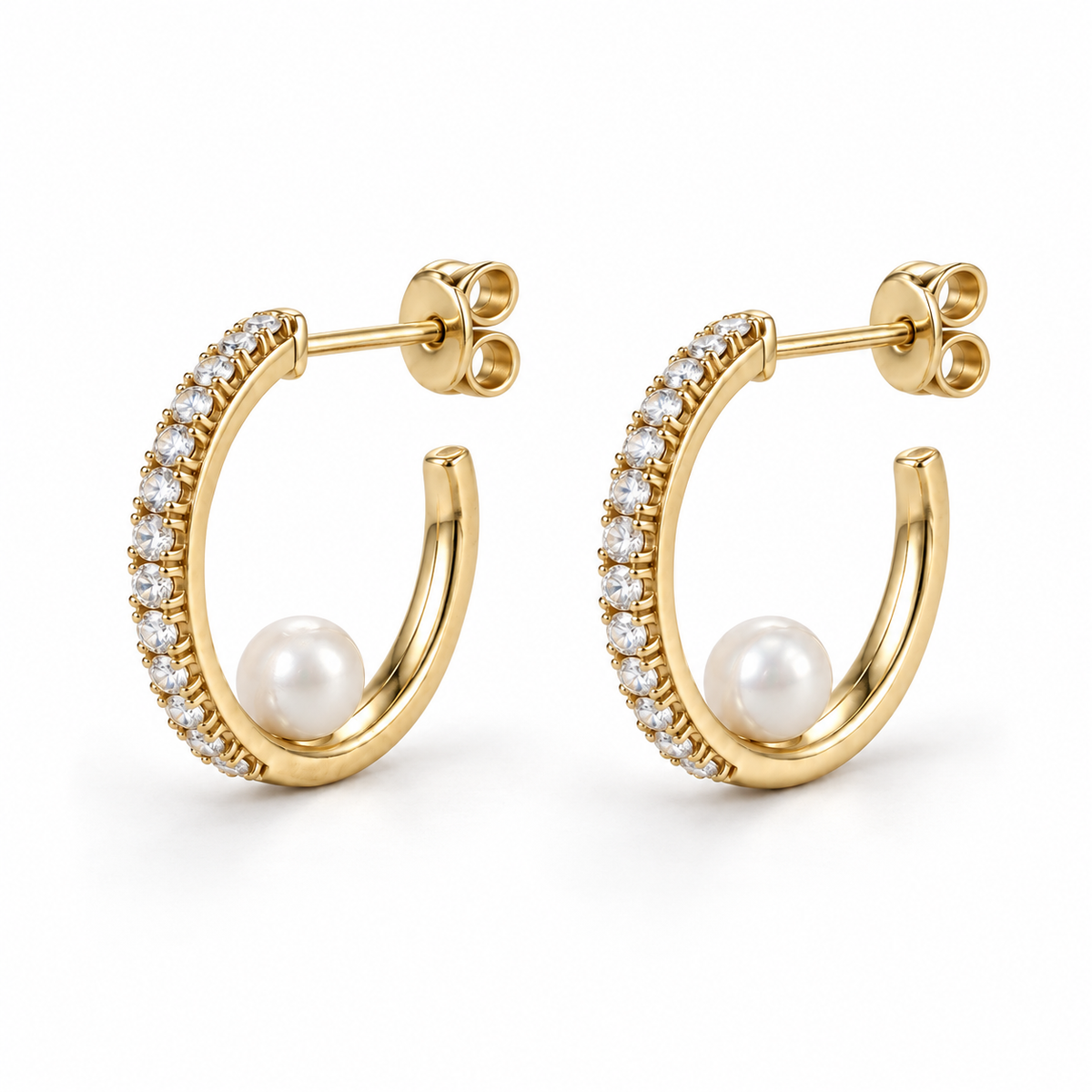 Jensyn Pearl Hoops