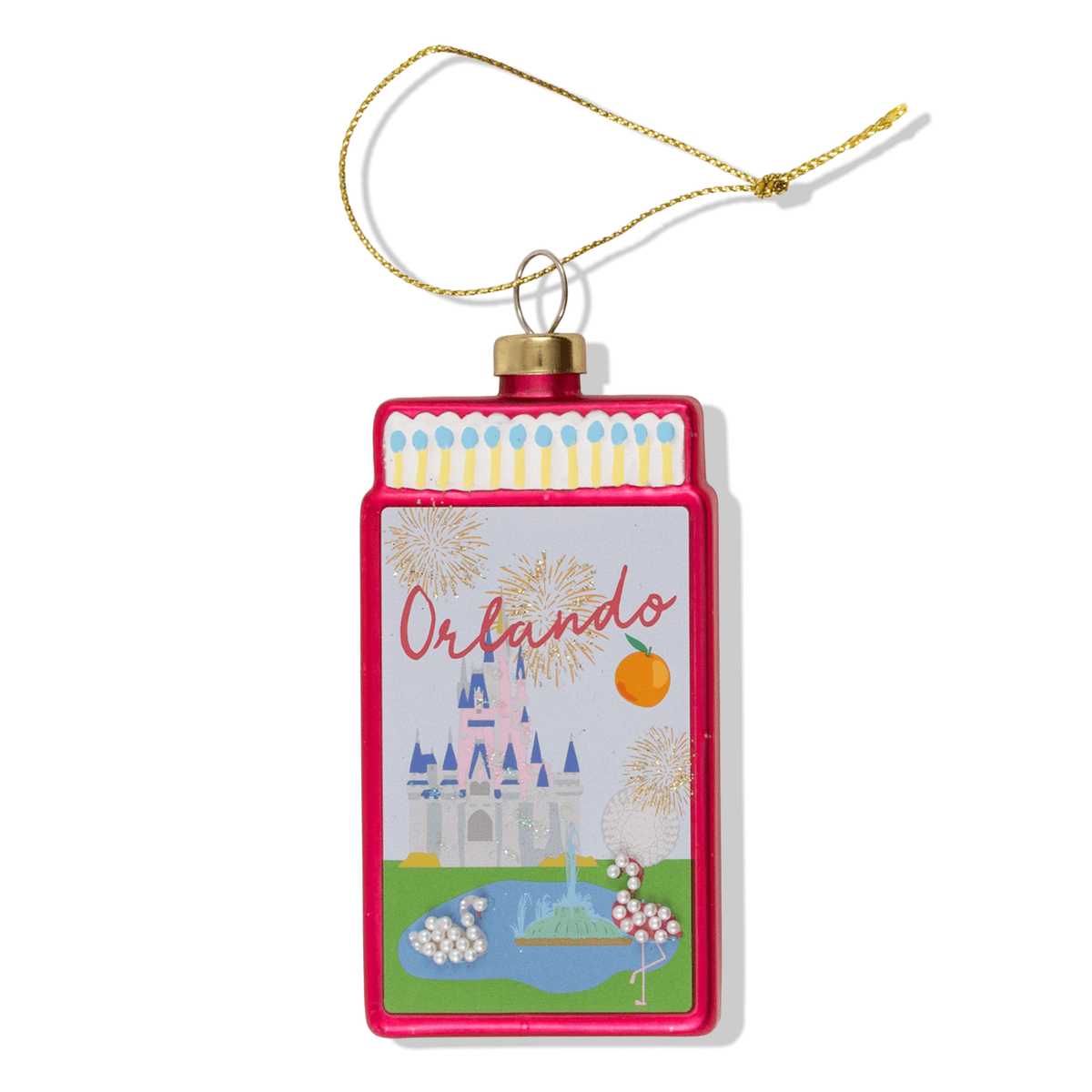 Orlando Matchbook Ornament