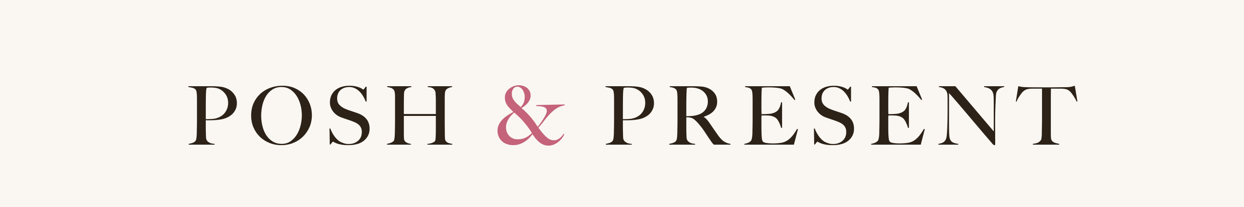 Posh and Present