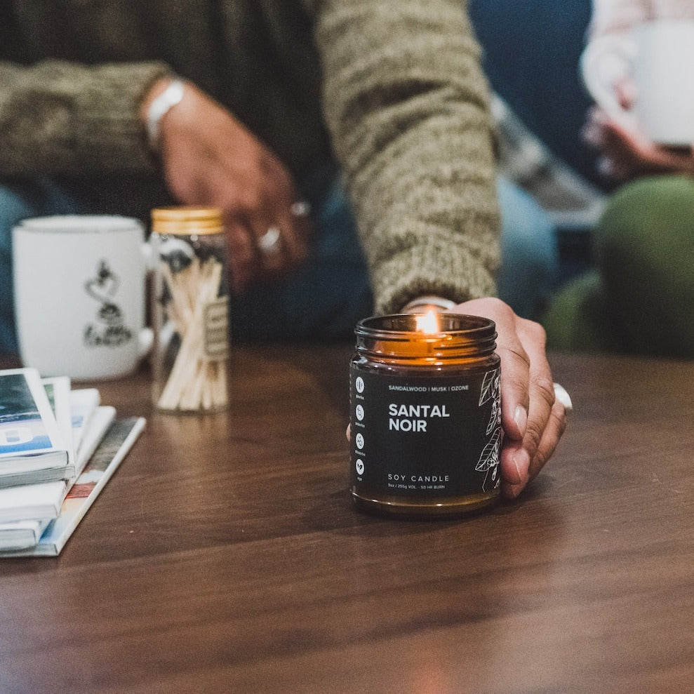Santal Noir Soy Candle