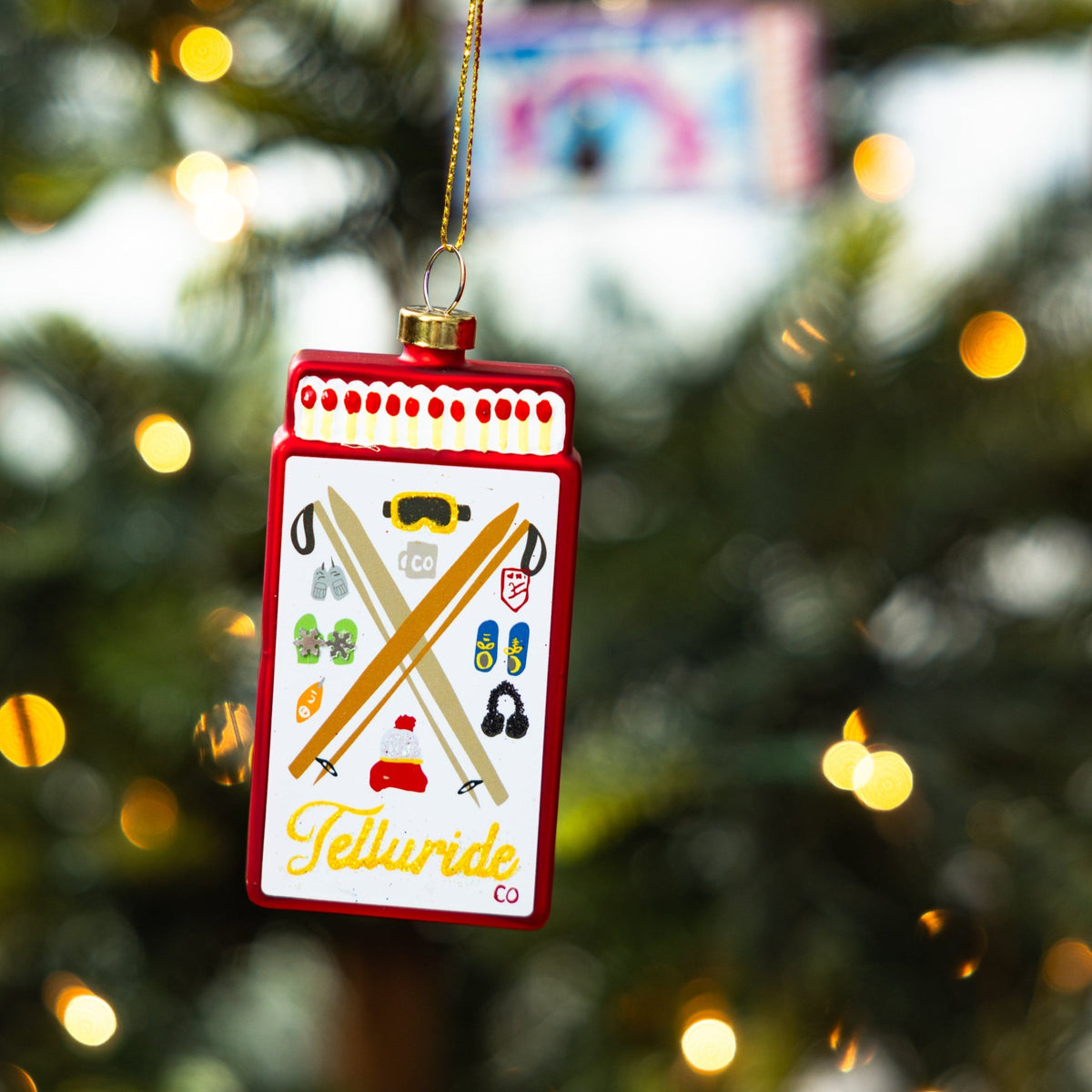 Telluride Matchbook Ornament