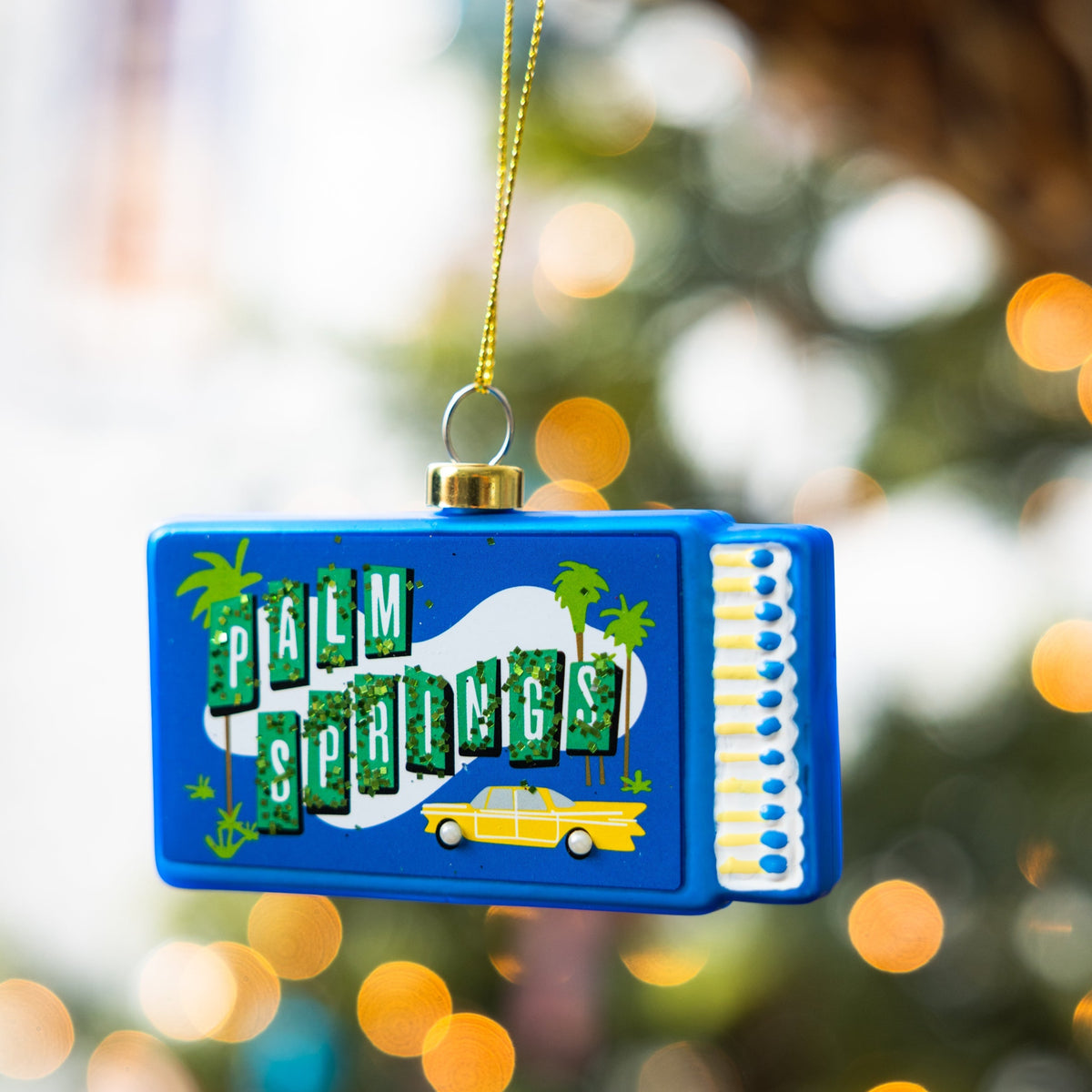 Palm Springs Matchbook Ornament