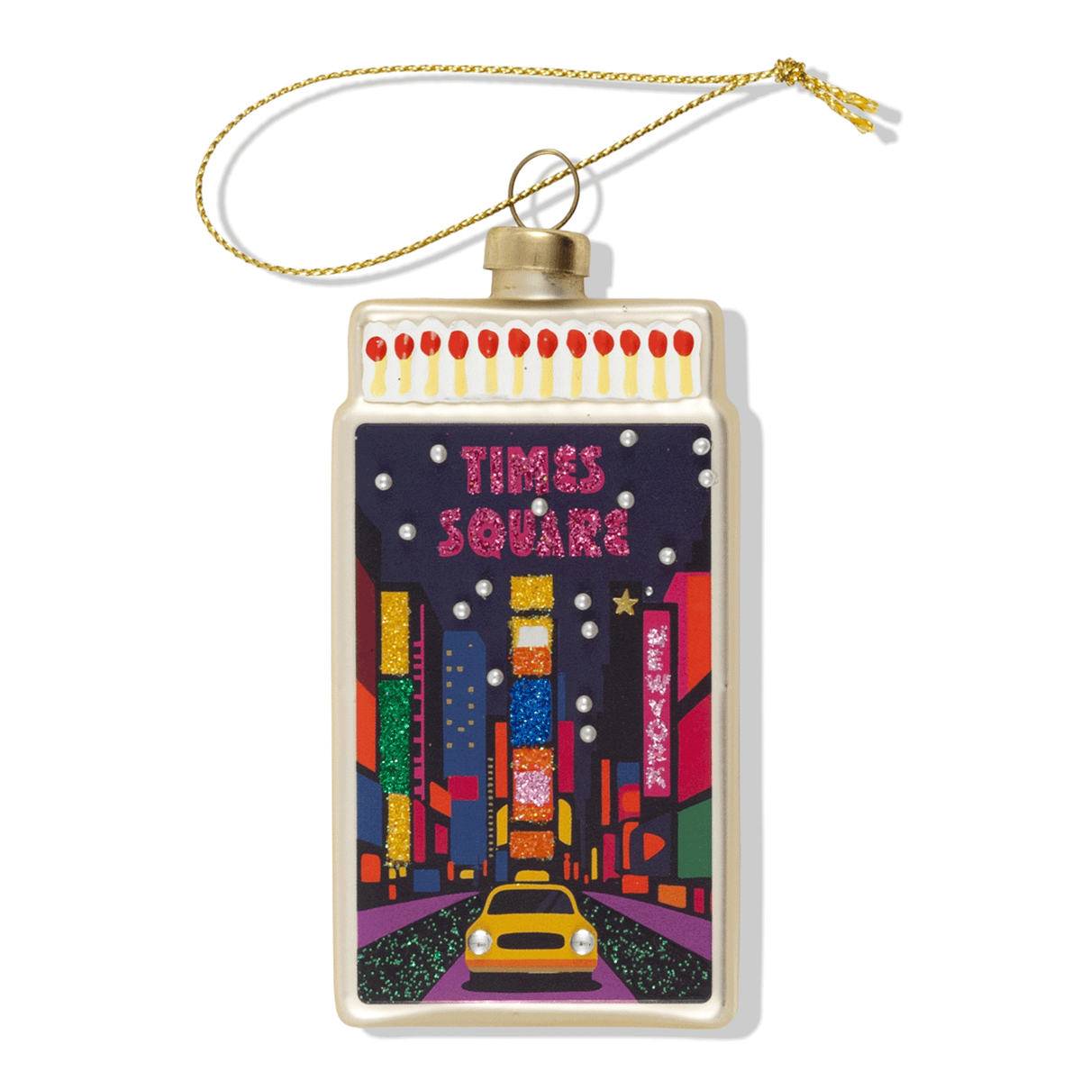 Times Square Matchbook Ornament