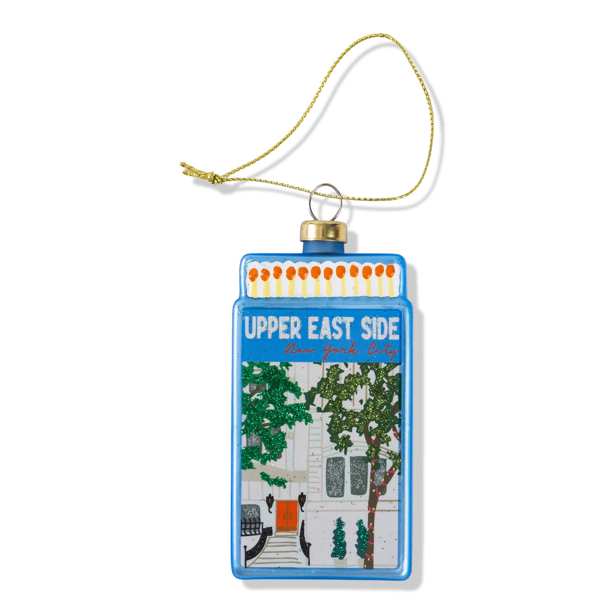Upper East Side Matchbook Ornament