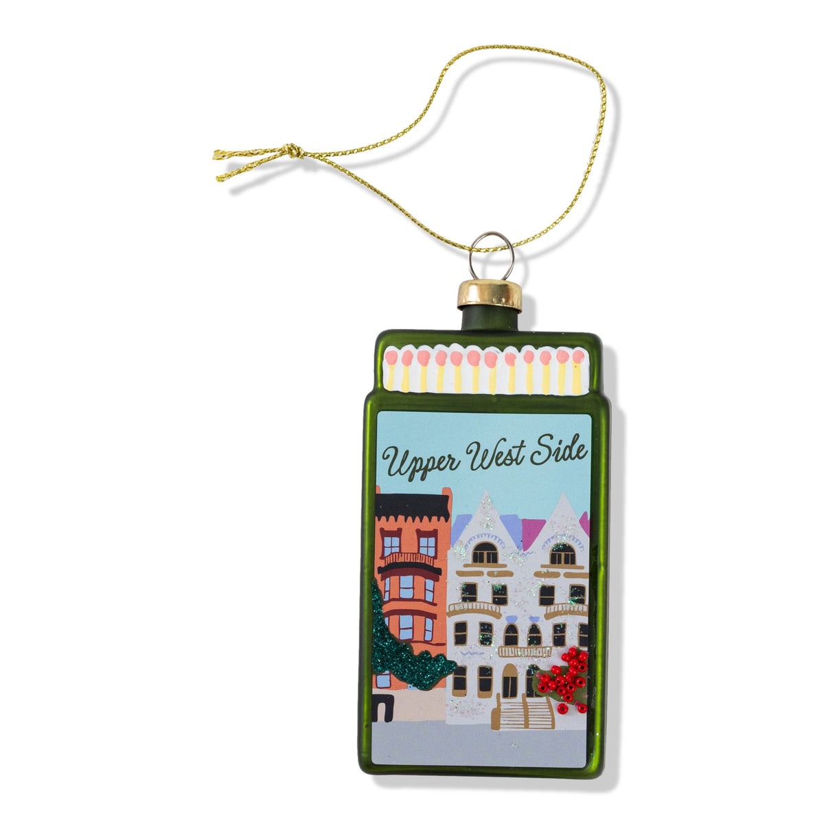 Upper West Side Matchbook Ornament