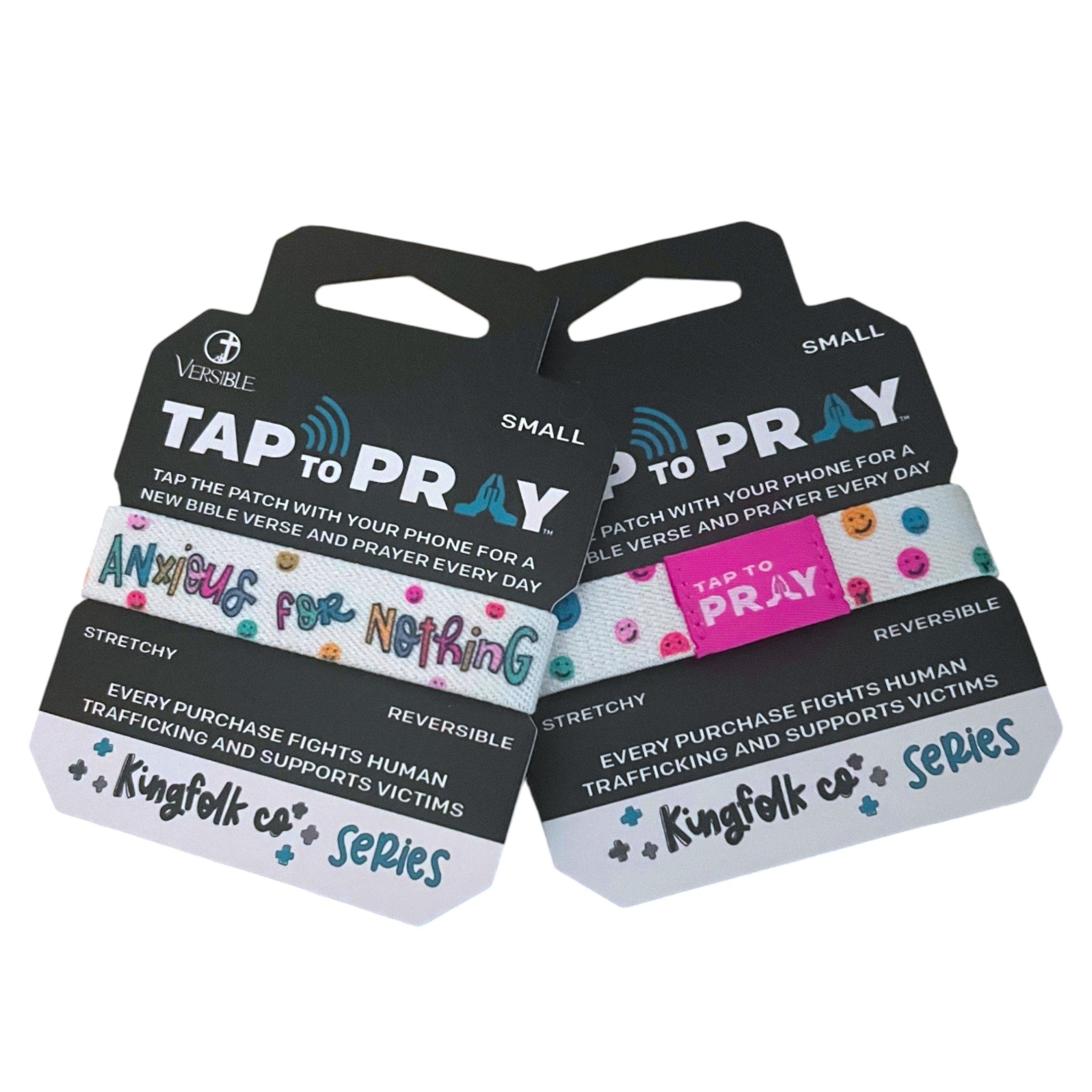 Tap To Pray® Kingfolk Series Wristband – Anxious For Nothing